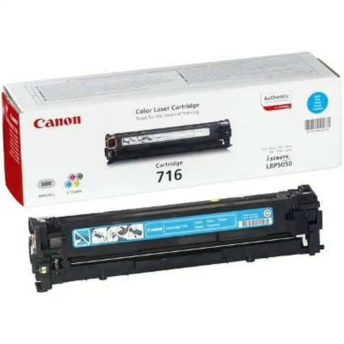 Toner original canon 716 cyan_9401. Bienvenue chez DIAYTAR COTE D'IVOIRE - Où le Shopping Devient une Aventure. Découvrez notre collection diversifiée et explorez des produits qui reflètent la diversité du Côte d'Ivoire.