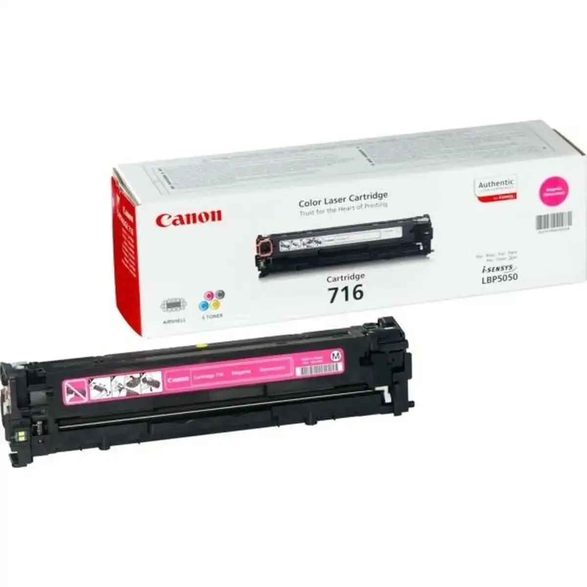 Toner original canon 716 magenta_3546. Entrez dans le Monde de DIAYTAR COTE D'IVOIRE - Où Chaque Produit Raconte une Histoire Unique. Explorez notre sélection et laissez-vous transporter par des récits à travers les articles que vous choisissez.