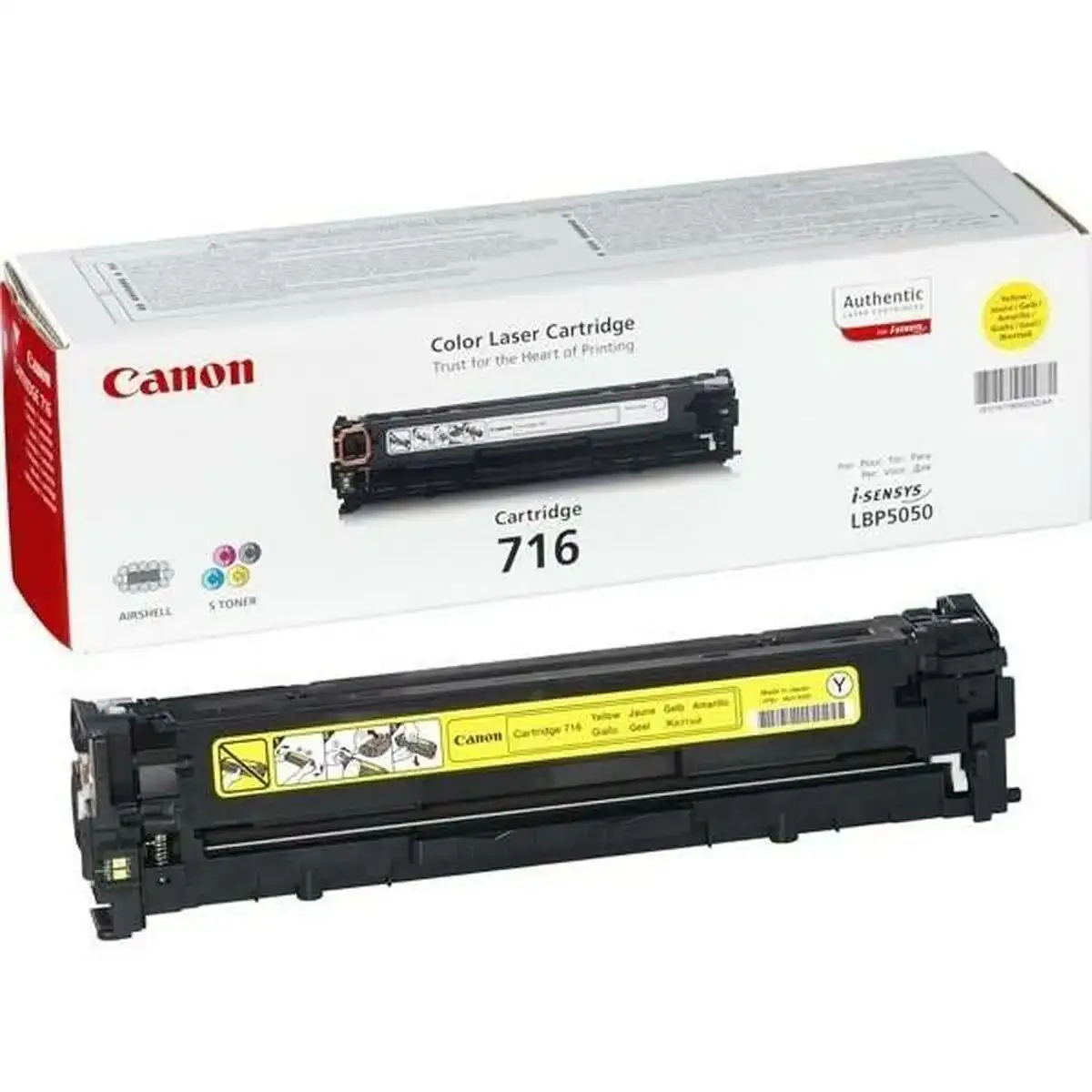 Toner original canon 716 y jaune_7299. Bienvenue chez DIAYTAR COTE D'IVOIRE - Où Chaque Détail Fait la Différence. Découvrez notre sélection méticuleuse et choisissez des articles qui répondent à vos exigences.