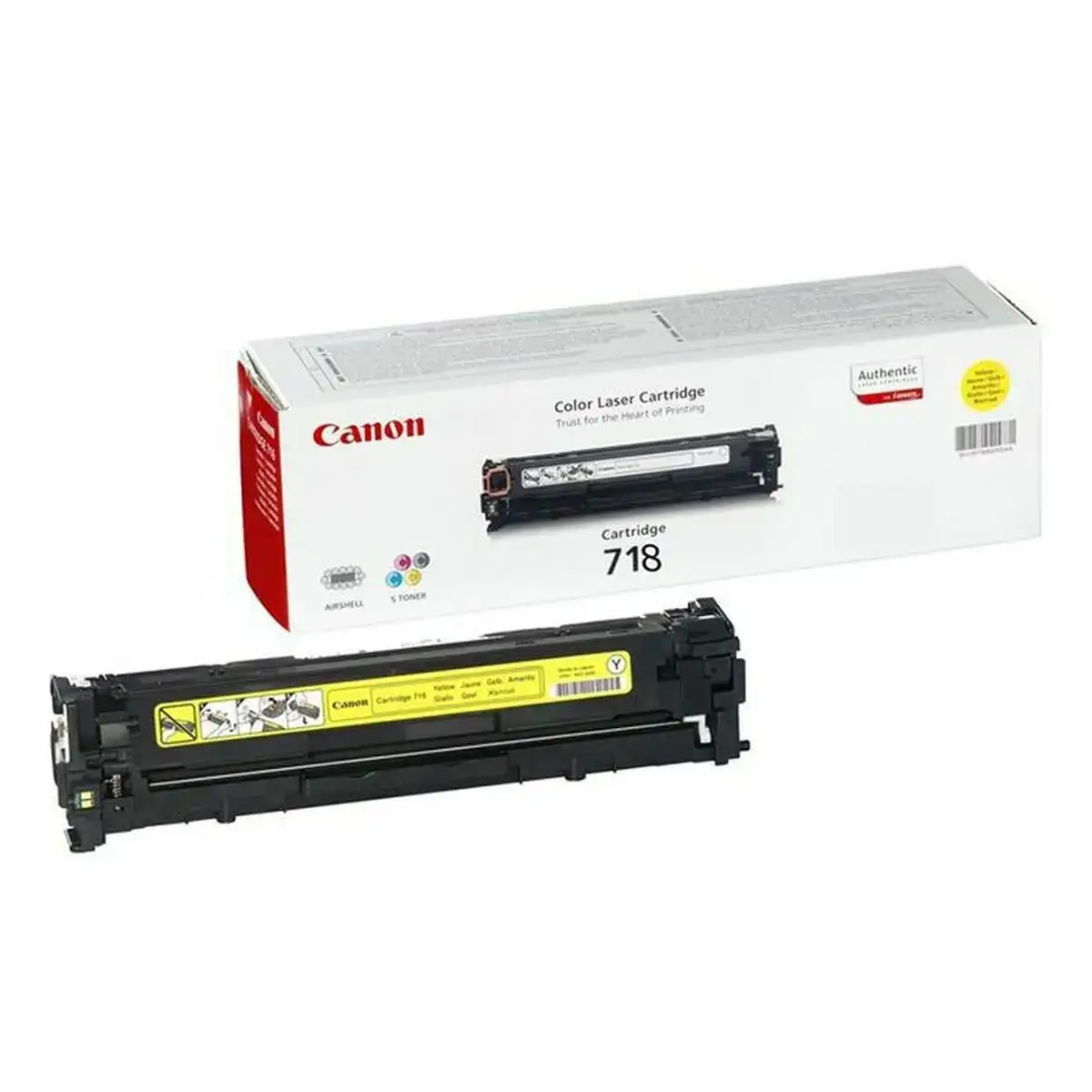 Toner original canon crg 718 y jaune_5028. DIAYTAR COTE D'IVOIRE - L'Art de Vivre en Couleurs et en Styles. Parcourez notre sélection et trouvez des articles qui reflètent votre personnalité et votre goût pour la vie.