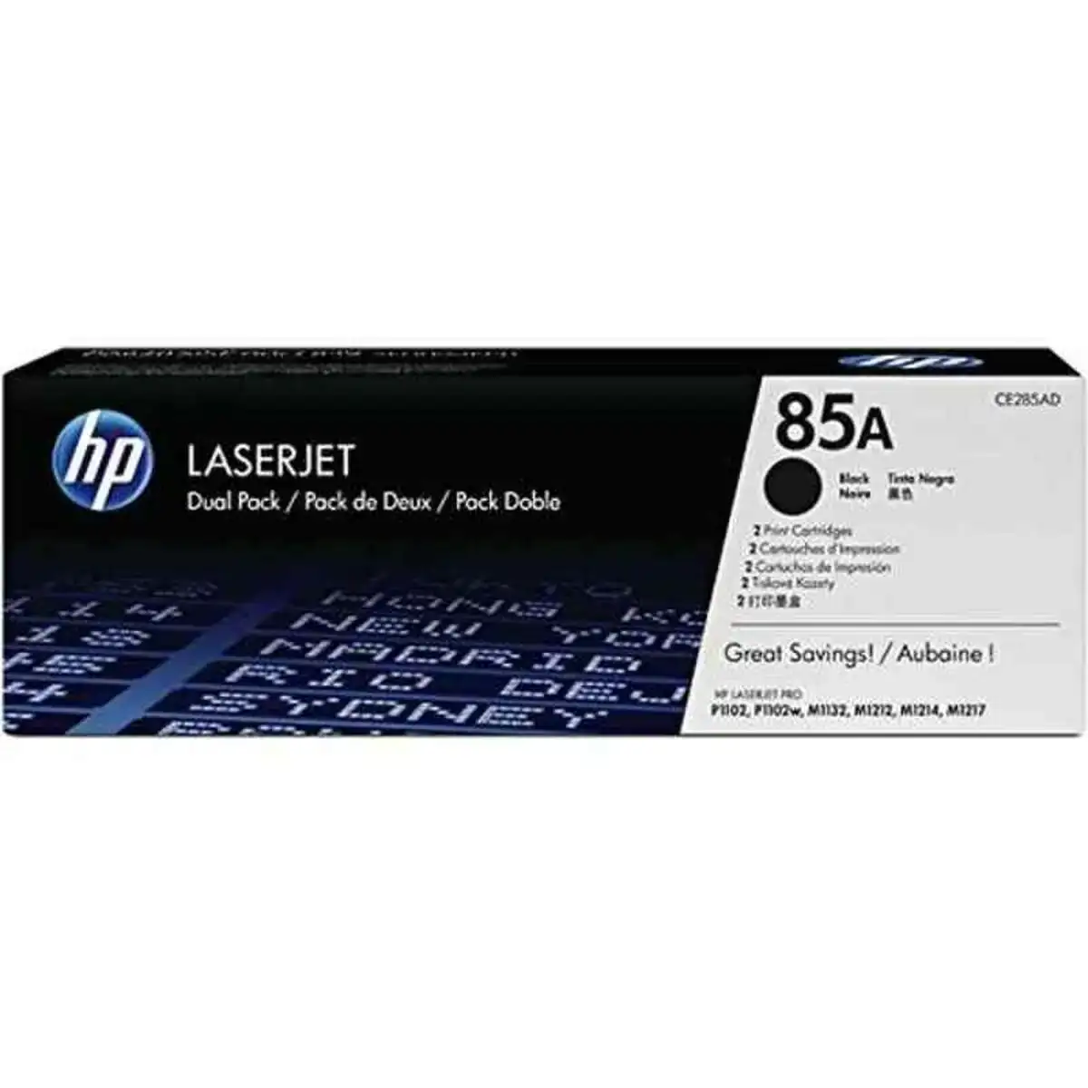 Toner original hp 85a 2 uds noir_8817. DIAYTAR COTE D'IVOIRE - L'Équilibre Parfait entre Tradition et Modernité. Explorez notre collection pour trouver des produits qui incarnent la culture et la contemporanéité du Côte d'Ivoire.