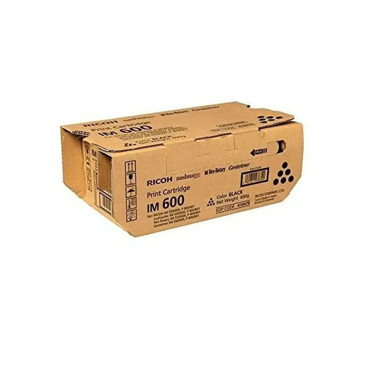 Toner ricoh 418478 noir_5169. DIAYTAR COTE D'IVOIRE - Votre Passage vers l'Élégance Abordable. Explorez notre collection où chaque produit est choisi pour sa qualité et son accessibilité, incarnant ainsi l'essence du Côte d'Ivoire.