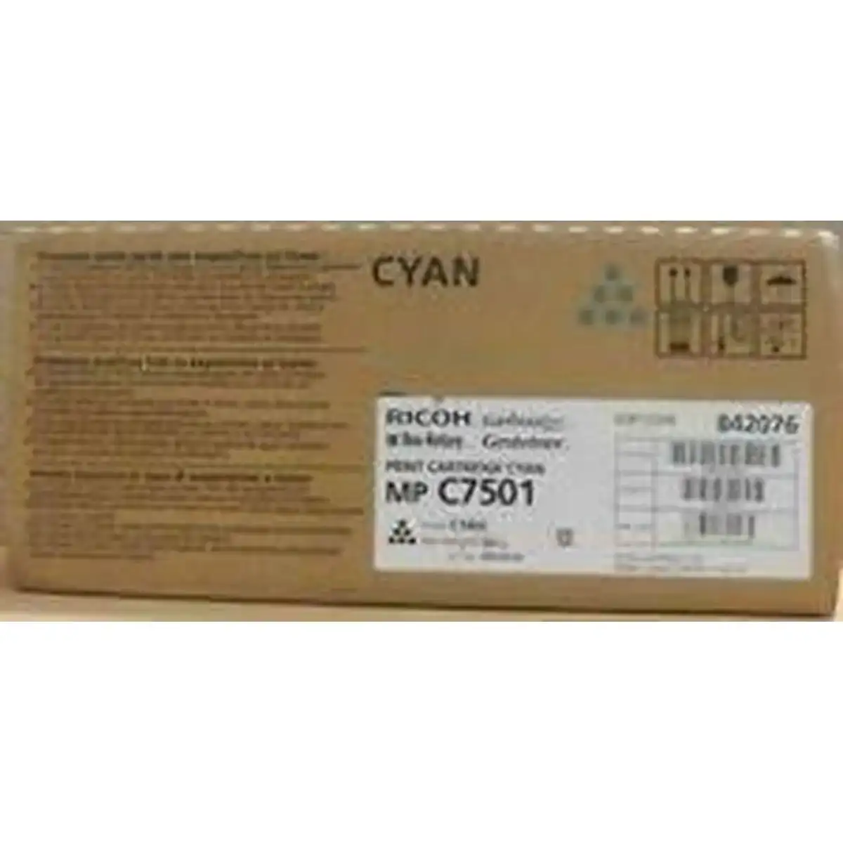 Toner ricoh 841409 cyan_6821. Bienvenue sur DIAYTAR COTE D'IVOIRE - Où Chaque Produit a son Charme. Explorez notre sélection minutieuse et trouvez des articles qui vous séduisent et vous inspirent.