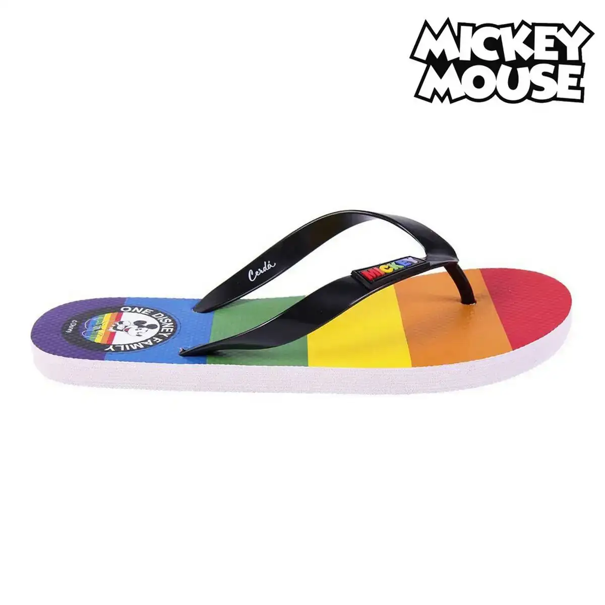 Tongs disney pride homme multicouleur_7556. Bienvenue chez DIAYTAR COTE D'IVOIRE - Où Choisir Rime avec Découvrir. Plongez dans notre catalogue et trouvez des produits qui révèlent la diversité et la richesse culturelle du Côte d'Ivoire.