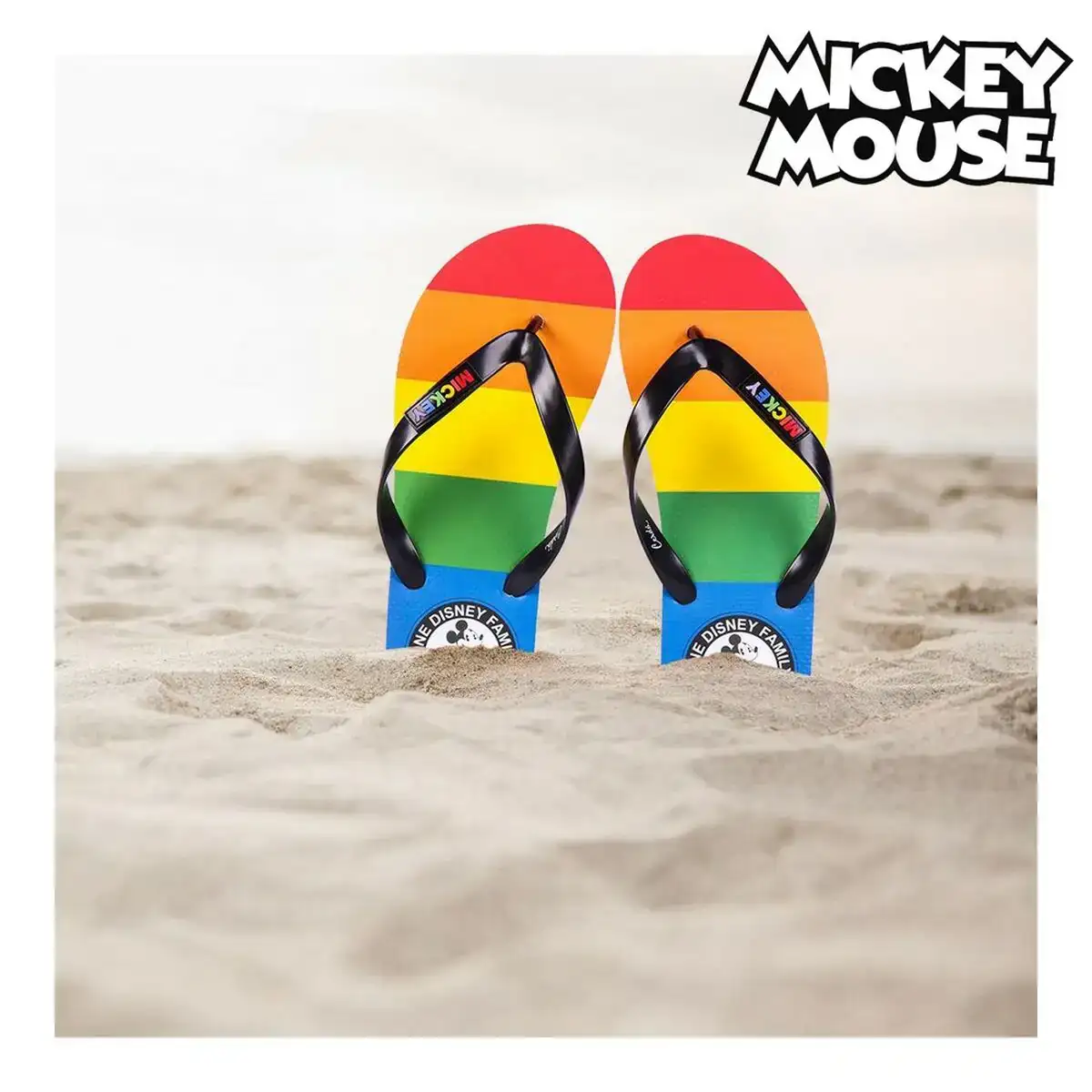 Tongs disney pride homme multicouleur_9470. DIAYTAR COTE D'IVOIRE - Où Choisir est un Acte de Création. Naviguez à travers notre plateforme et choisissez des produits qui complètent votre histoire personnelle.