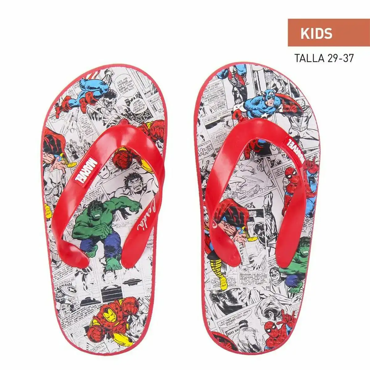 Tongs pour enfants marvel rouge gris_9235. DIAYTAR COTE D'IVOIRE - Là où le Shopping devient une Fête des Sens. Plongez dans notre univers et choisissez des produits qui éveillent votre goût pour l'esthétique et l'authenticité.