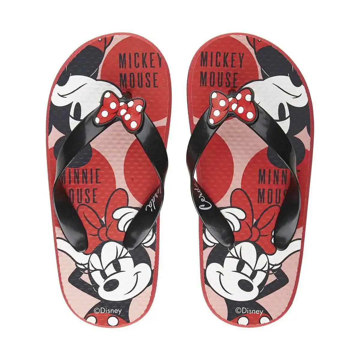 Tongs pour enfants minnie mouse rouge_4101. DIAYTAR COTE D'IVOIRE - Là où Chaque Achat Contribue à un Rêve. Naviguez à travers notre boutique en ligne et soutenez des artisans talentueux tout en acquérant des trésors.