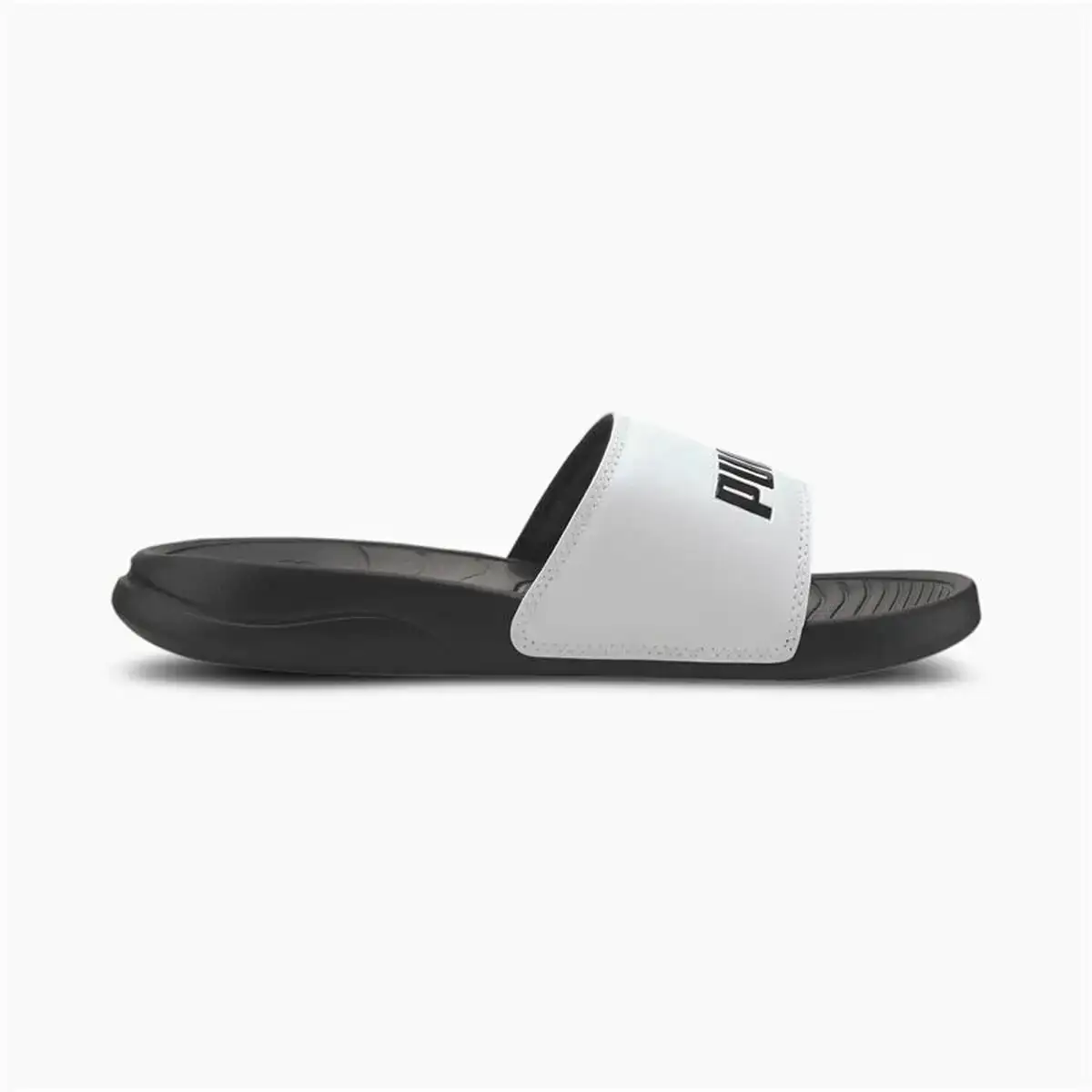 Tongs pour enfants puma popcat 20 blanc noir_4065. DIAYTAR COTE D'IVOIRE - Où Chaque Produit est une Histoire à Raconter. Découvrez notre sélection de produits qui vous permettent de créer votre propre récit à travers vos achats.