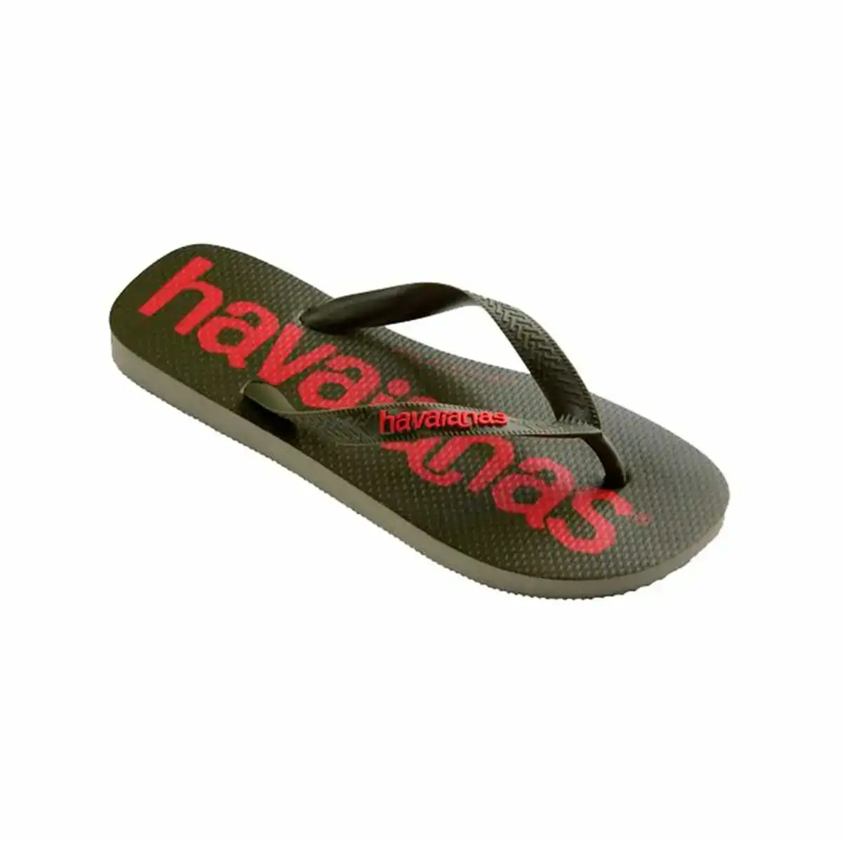 Tongs pour femmes havaianas top logomania rouge vert fonce olive_6137. Bienvenue chez DIAYTAR COTE D'IVOIRE - Où Chaque Produit a son Histoire. Découvrez notre sélection unique et trouvez des articles qui racontent la richesse culturelle et artistique du Côte d'Ivoire.