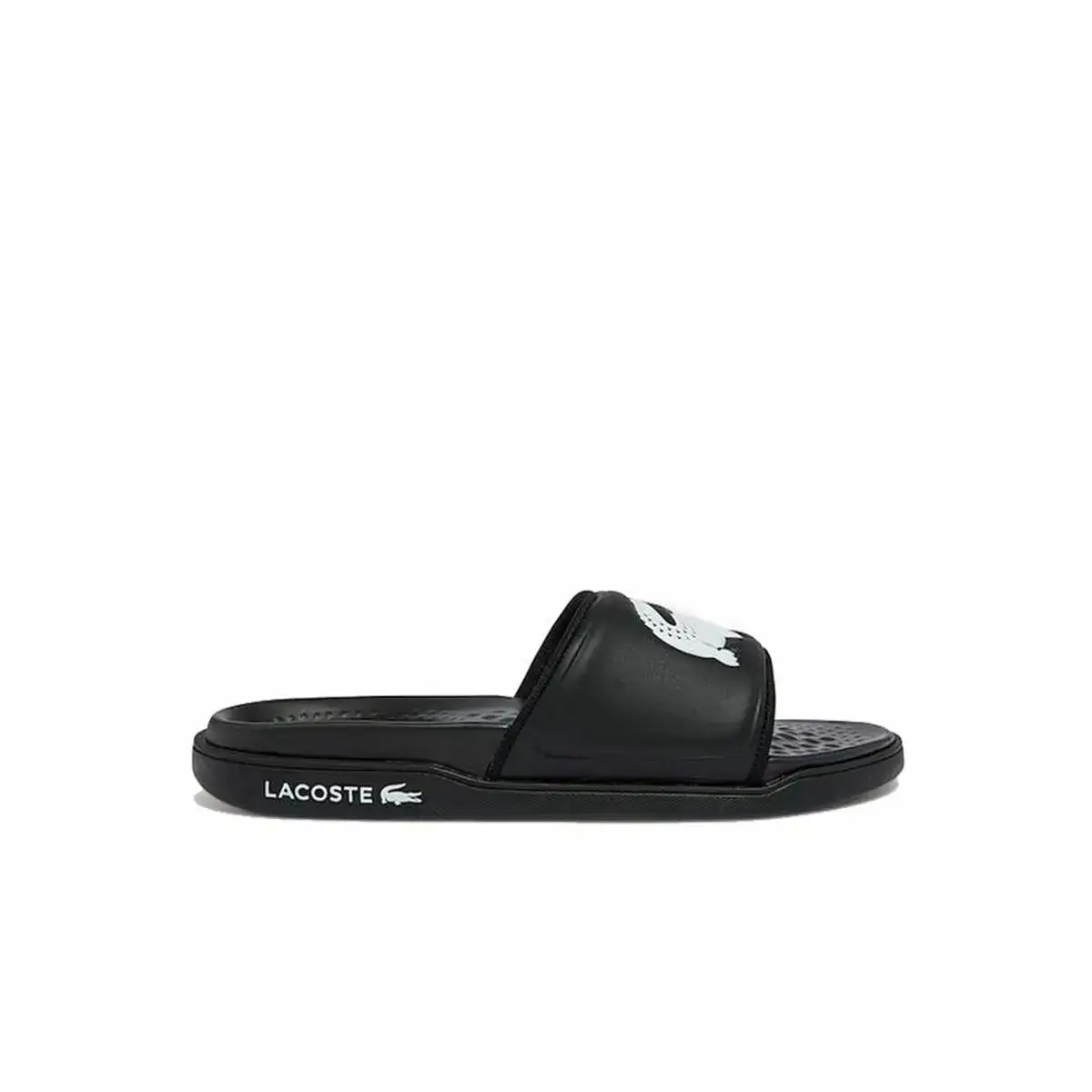 Tongs pour femmes lacoste croco dualiste synthetic logo strap noir_6725. DIAYTAR COTE D'IVOIRE - Où Choisir est un Plaisir Responsable. Explorez notre boutique en ligne et adoptez des produits qui reflètent notre engagement envers la durabilité.