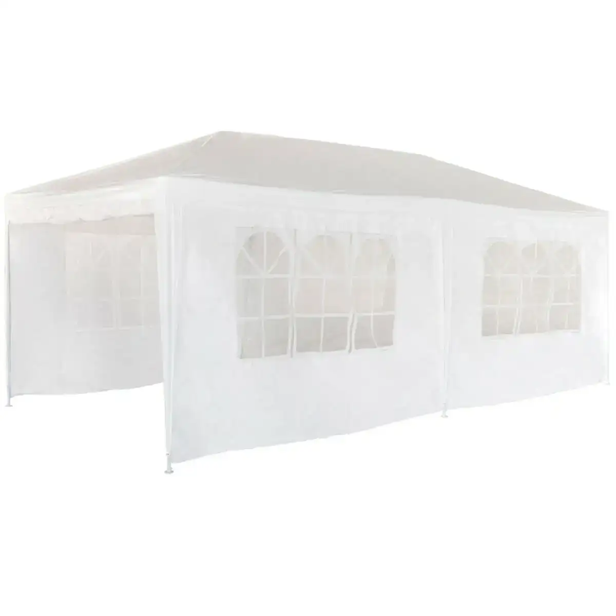 Tonnelle aktive 300 x 260 x 600 cm metal polyester blanc_5601. DIAYTAR COTE D'IVOIRE - Où Choisir est une Célébration de l'Artisanat Local. Découvrez notre boutique en ligne et choisissez des produits qui incarnent la passion des artisans sénégalais.
