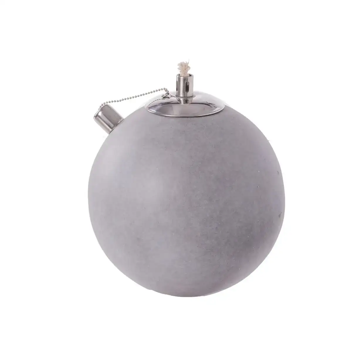 Torche de jardin kiel gris 20 x 20 x 24 cm_6427. DIAYTAR COTE D'IVOIRE - Où Choisir est un Plaisir Responsable. Explorez notre boutique en ligne et adoptez des produits qui reflètent notre engagement envers la durabilité.
