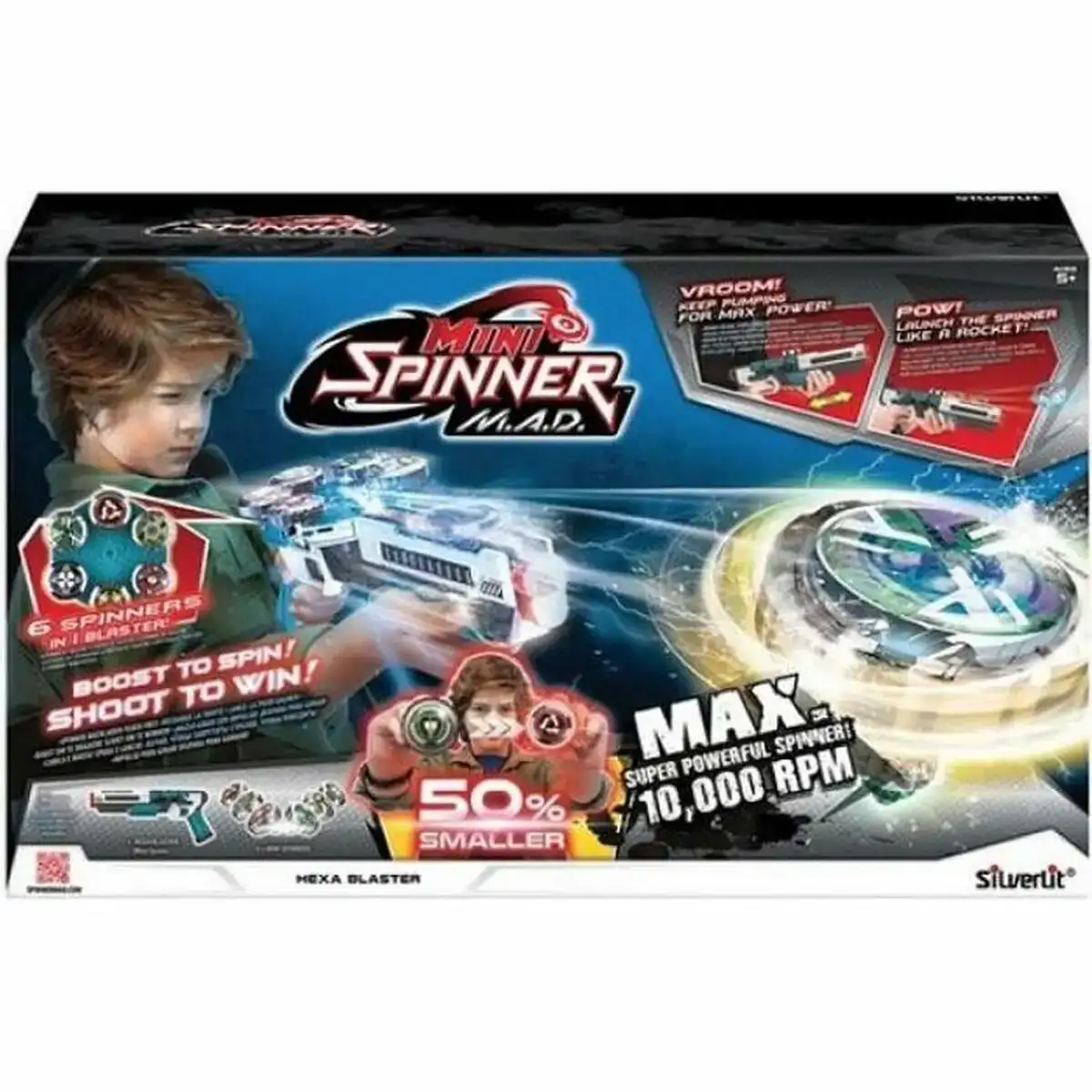 Toupie silverlit mini spinner revolver lanceur_8784. Bienvenue sur DIAYTAR COTE D'IVOIRE - Votre Fenêtre sur le Shopping Moderne. Parcourez notre boutique en ligne et découvrez des produits qui incarnent l'évolution du style et de la qualité.