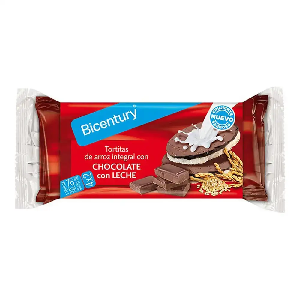 Tourteaux de riz bicentury chocolat au lait 8 uds _1974. Bienvenue chez DIAYTAR COTE D'IVOIRE - Où Chaque Détail Fait la Différence. Découvrez notre sélection méticuleuse et choisissez des articles qui répondent à vos exigences.