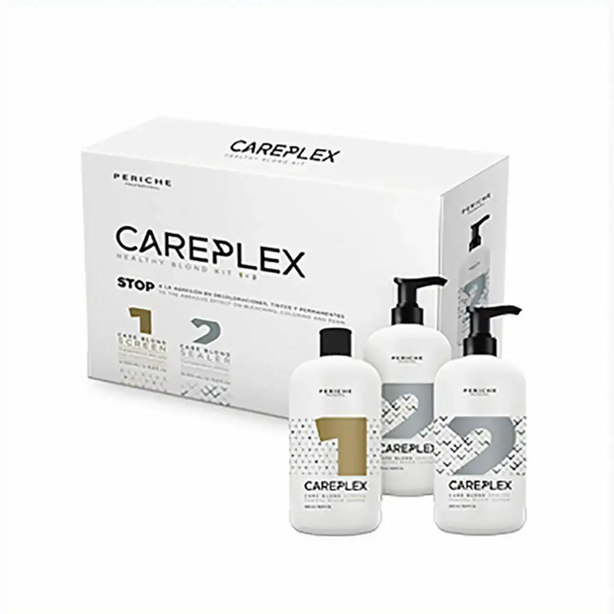 Traitement capillaire fortifiant periche careplex blond kit cheveux blonds_2051. DIAYTAR COTE D'IVOIRE - Votre Univers Shopping Éclectique. Explorez nos offres variées et découvrez des articles qui embrassent la diversité et la polyvalence de vos besoins.