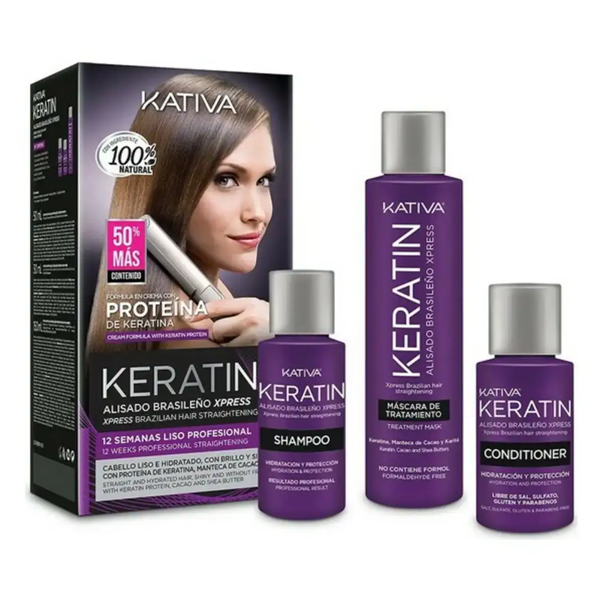 Traitement capillaire lissant kativa keratin brasilian 3 pcs _2010. Bienvenue sur DIAYTAR COTE D'IVOIRE - Votre Galerie Shopping Personnalisée. Découvrez un monde de produits diversifiés qui expriment votre style unique et votre passion pour la qualité.