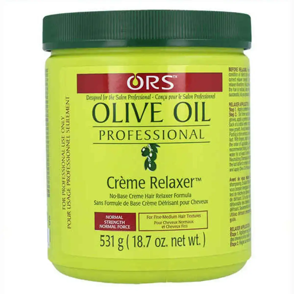 Traitement capillaire lissant ors olive oil creme relaxer normal 532 g _2050. DIAYTAR COTE D'IVOIRE - Là où Chaque Produit a son Propre Éclat. Explorez notre boutique en ligne et trouvez des articles qui ajoutent de la brillance à votre quotidien.