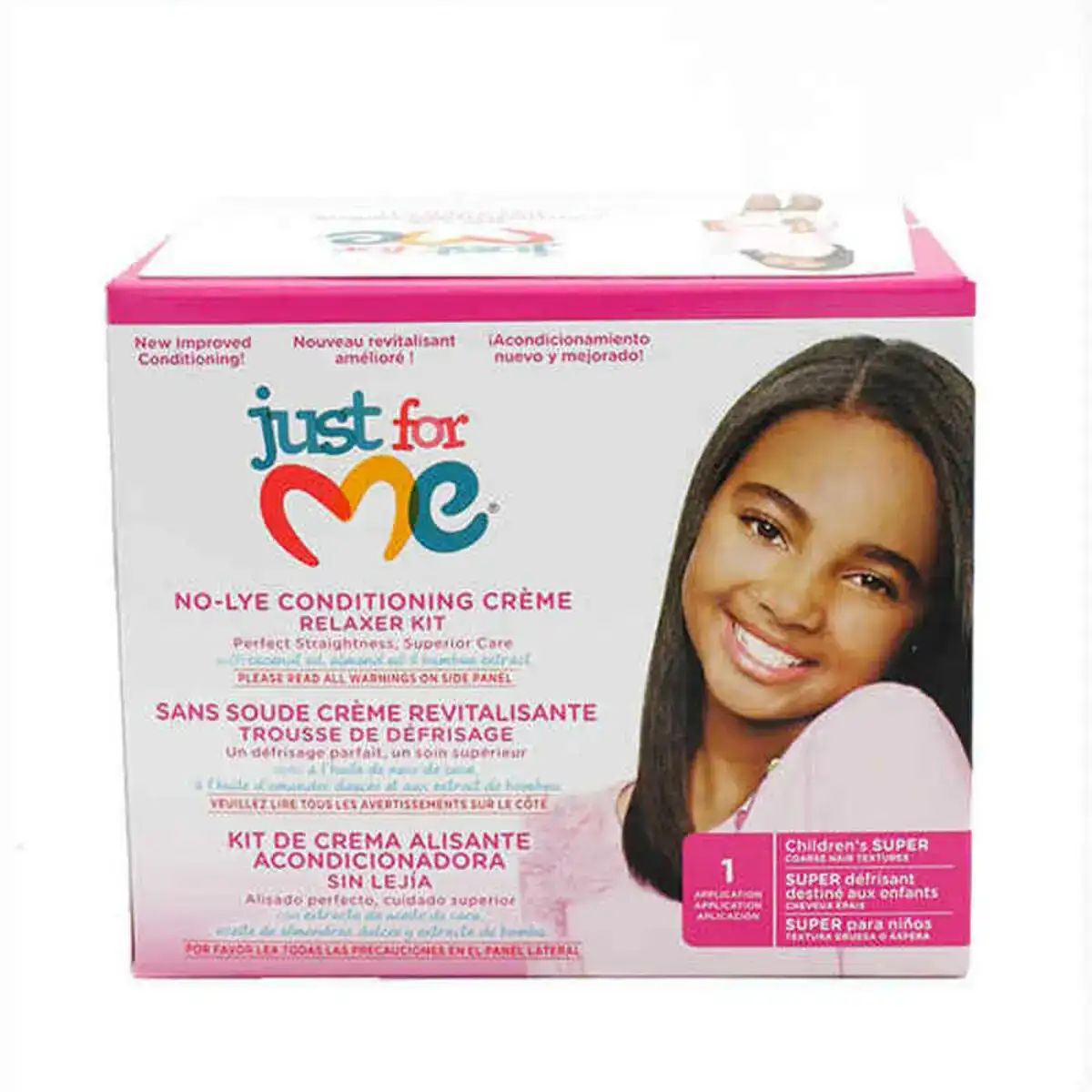 Traitement capillaire lissant soft beautiful soft beautiful just for me relaxer kit super 226 g _2877. DIAYTAR COTE D'IVOIRE - Où Choisir est un Plaisir. Explorez notre boutique en ligne et choisissez parmi des produits de qualité qui satisferont vos besoins et vos goûts.