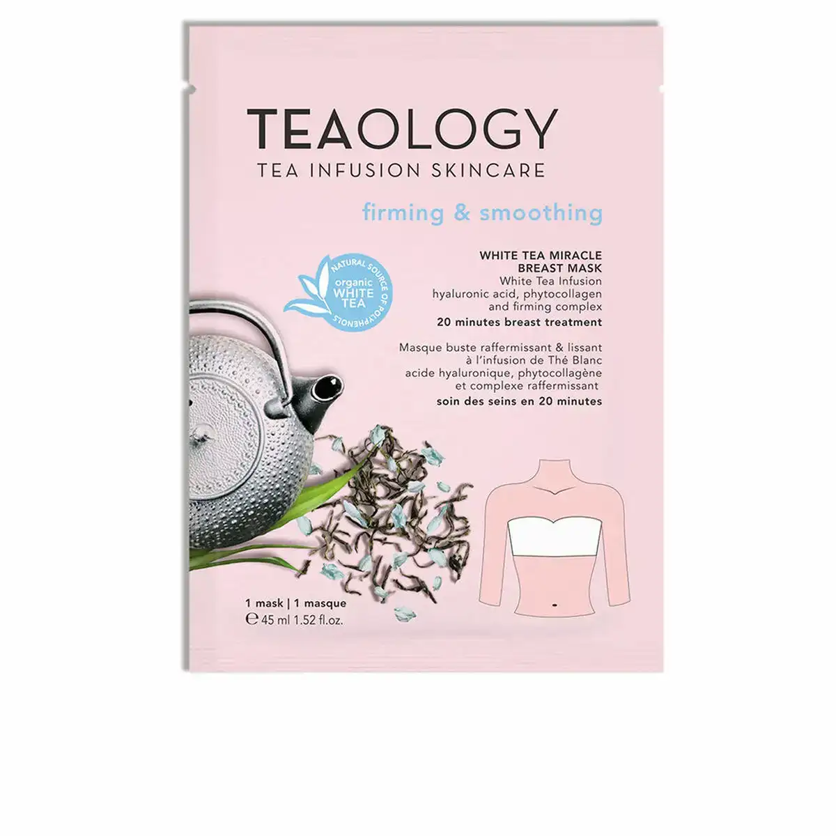 Traitement raffermissant pour la poitrine teaology the blanc 45 ml_5643. Entrez dans DIAYTAR COTE D'IVOIRE - Où Chaque Détail Compte. Explorez notre boutique en ligne pour trouver des produits de haute qualité, soigneusement choisis pour répondre à vos besoins et vos désirs.