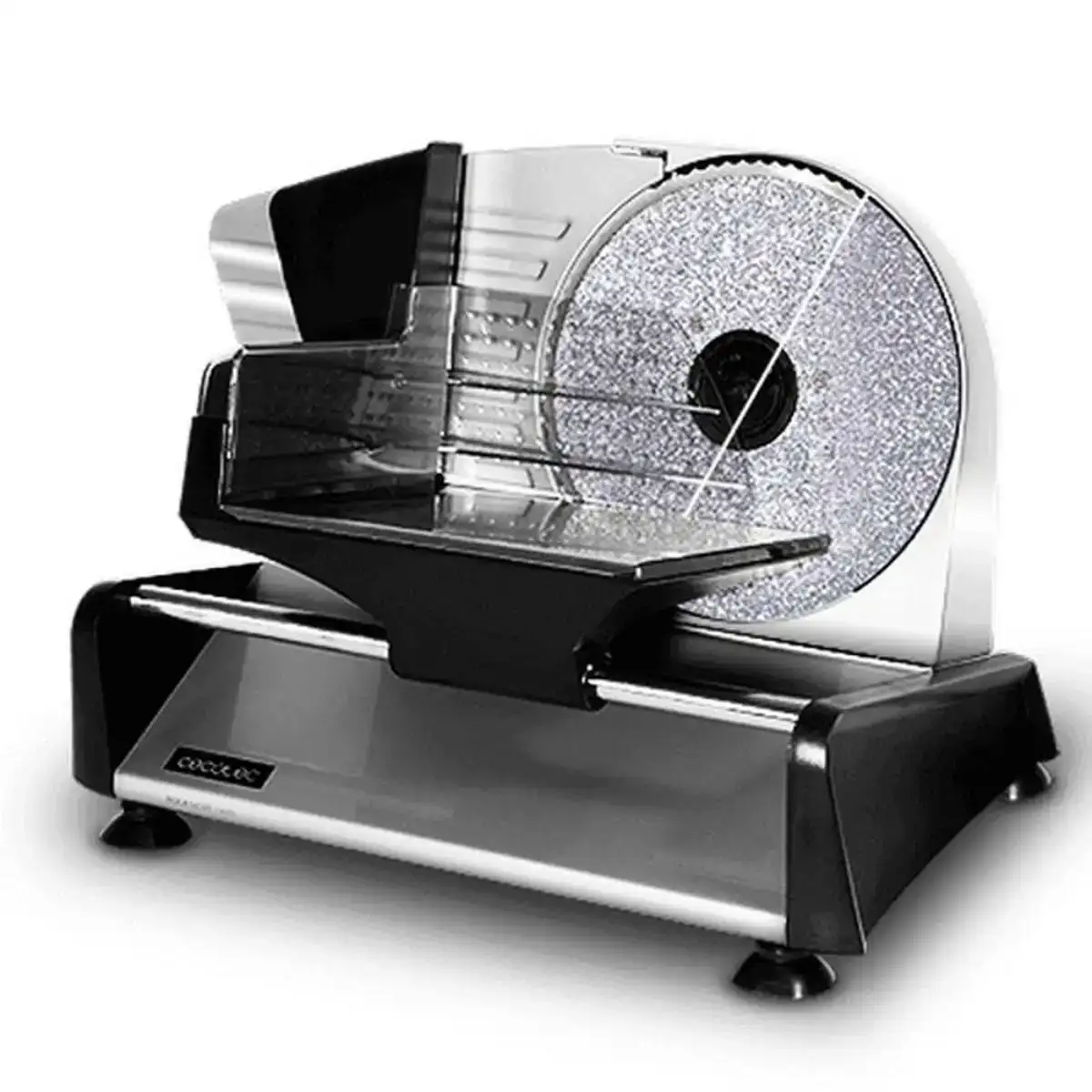 Trancheuse de viande cecotec rock ncut twin 180w noir acier inoxydable_1932. DIAYTAR COTE D'IVOIRE - Votre Univers Shopping Éclectique. Explorez nos offres variées et découvrez des articles qui embrassent la diversité et la polyvalence de vos besoins.
