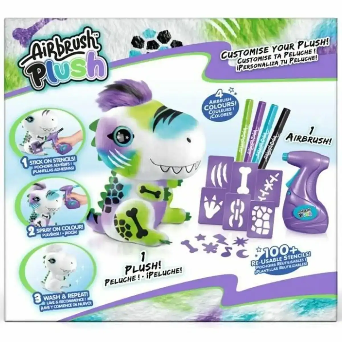 Travaux manuel canal toys airbrush plush personnalise_7613. Bienvenue sur DIAYTAR COTE D'IVOIRE - Où l'Authenticité Rencontre le Confort. Plongez dans notre univers de produits qui allient tradition et commodité pour répondre à vos besoins.