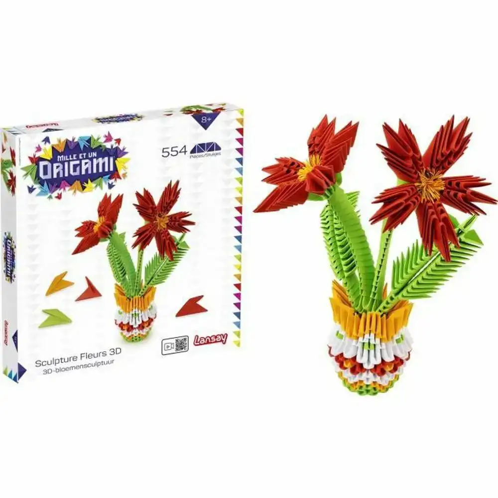 Travaux manuel en papier lansay flower 3d_2437. DIAYTAR COTE D'IVOIRE - L'Art de Choisir, l'Art de Vivre. Parcourez notre boutique en ligne et découvrez des produits qui transforment chaque choix en une expérience enrichissante.