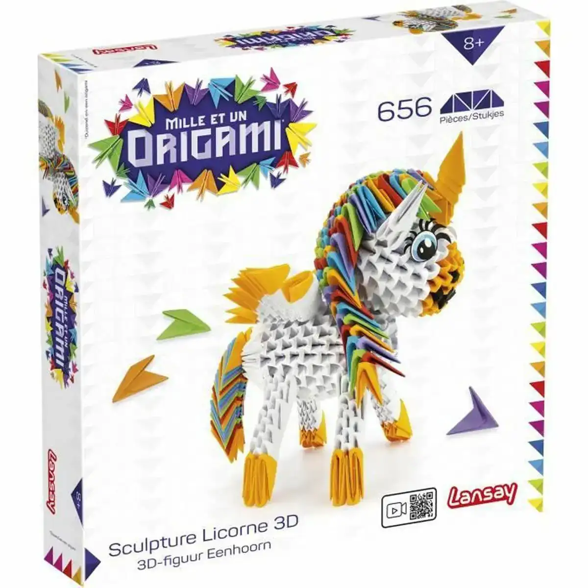 Travaux manuel en papier lansay unicorn 3d_2369. DIAYTAR COTE D'IVOIRE - Où la Qualité est Notre Engagement. Explorez notre boutique en ligne pour découvrir des produits conçus pour vous apporter satisfaction et plaisir.