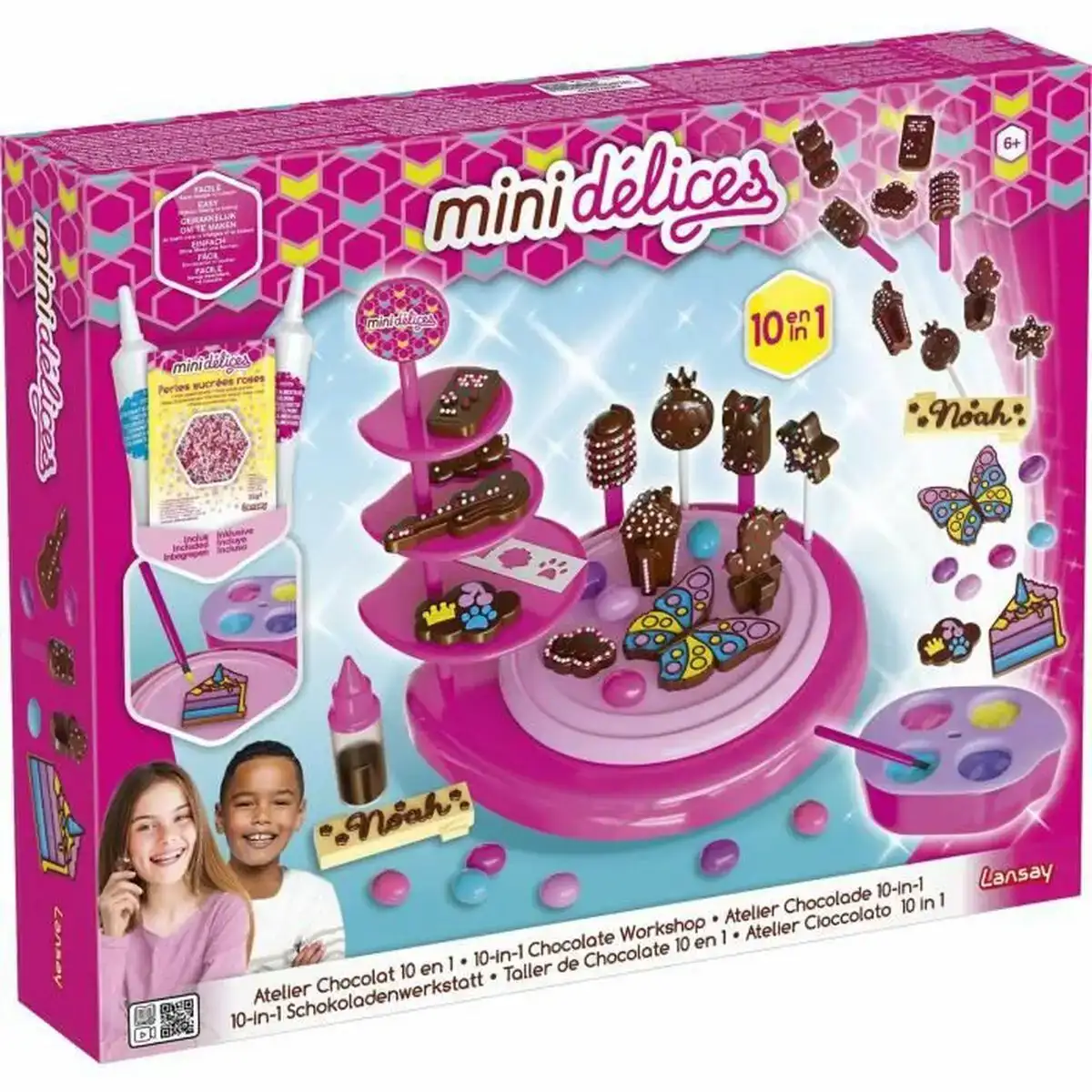 Travaux manuel lansay mini delices 10 in 1 chocolate workshop patisserie_8143. DIAYTAR COTE D'IVOIRE - Votre Destination Shopping Inspirante. Explorez notre catalogue pour trouver des articles qui stimulent votre créativité et votre style de vie.