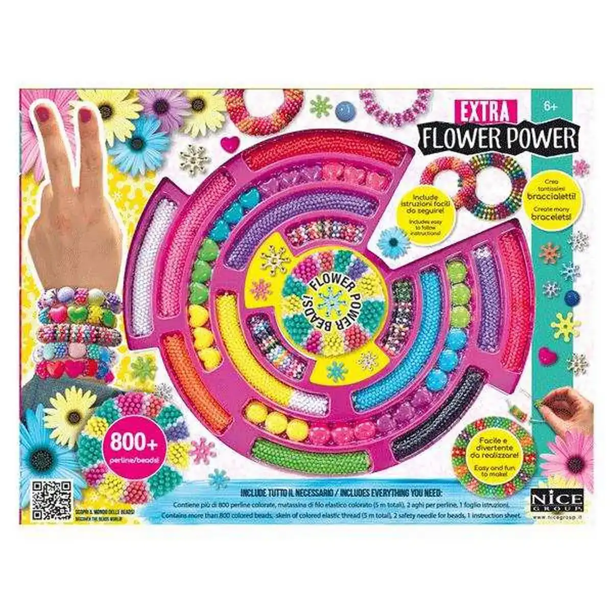 Travaux manuel nice flower power beads _3381. DIAYTAR COTE D'IVOIRE - Votre Destination pour un Shopping Réfléchi. Découvrez notre gamme variée et choisissez des produits qui correspondent à vos valeurs et à votre style de vie.