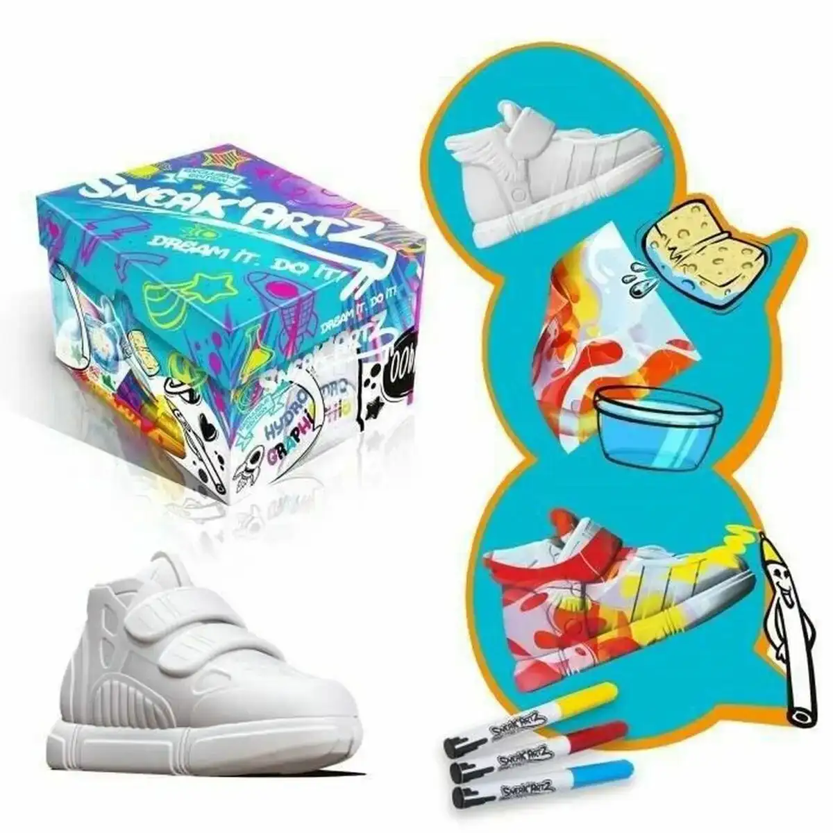 Travaux manuel splash toys sneak artz shoebox serie 2 personnalise_4256. Bienvenue chez DIAYTAR COTE D'IVOIRE - Où Choisir est une Invitation au Voyage. Explorez notre boutique en ligne et découvrez des produits qui vous transportent dans l'univers du Côte d'Ivoire.