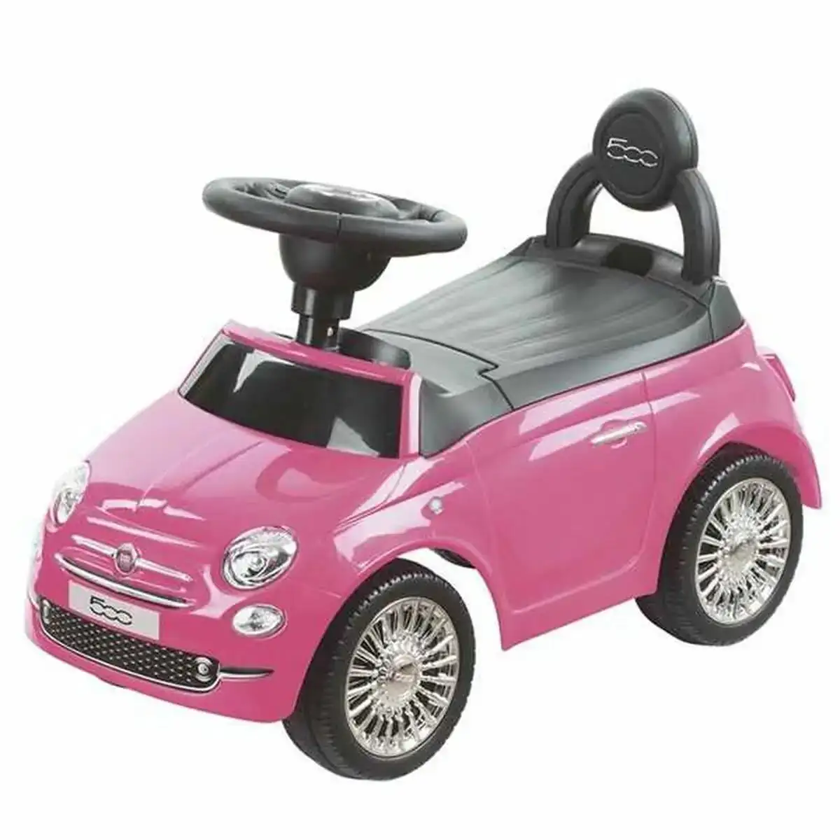 Tricycle ride on car fiat 500 pink rose_1856. Entrez dans l'Univers de DIAYTAR COTE D'IVOIRE - Où Chaque Produit a une Signification. Explorez notre gamme diversifiée et découvrez des articles qui résonnent avec votre vie.