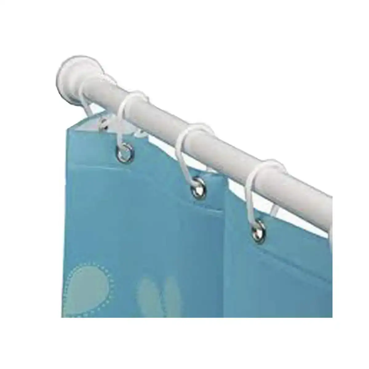 Tringle a rideau mirtak blanc polypropylene 75 x 125 cm _5558. Entrez dans l'Univers de DIAYTAR COTE D'IVOIRE - Où l'Innovation Rencontre la Tradition. Explorez notre sélection de produits modernes et traditionnels qui incarnent l'esprit dynamique du Côte d'Ivoire.