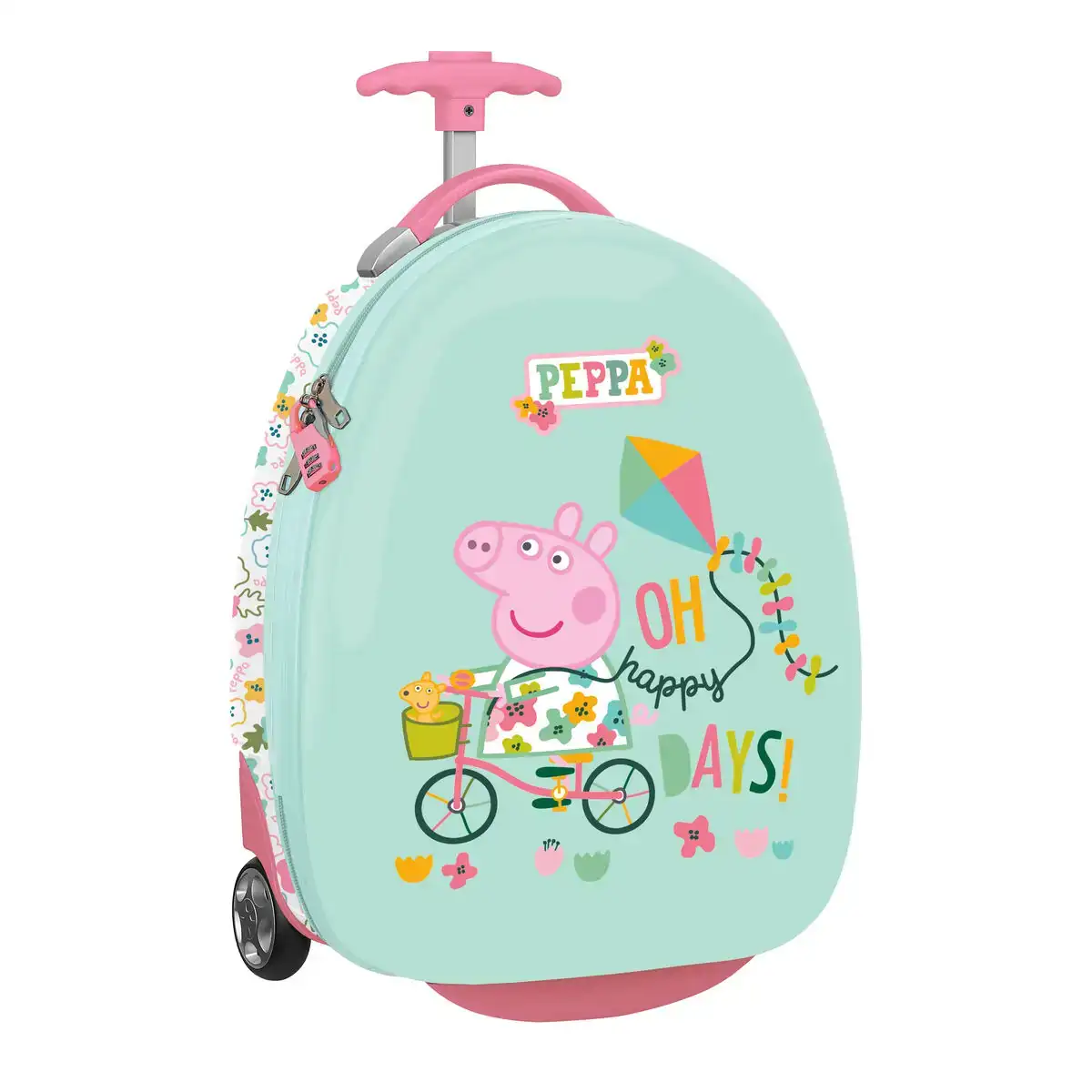 Trolley de cabine peppa pig cosy corner bleu clair 16 28 x 43 x 23 cm _8985. DIAYTAR COTE D'IVOIRE - Votre Passage vers la Découverte. Explorez notre boutique en ligne pour trouver des trésors qui vous attendent, du traditionnel à l'avant-garde.