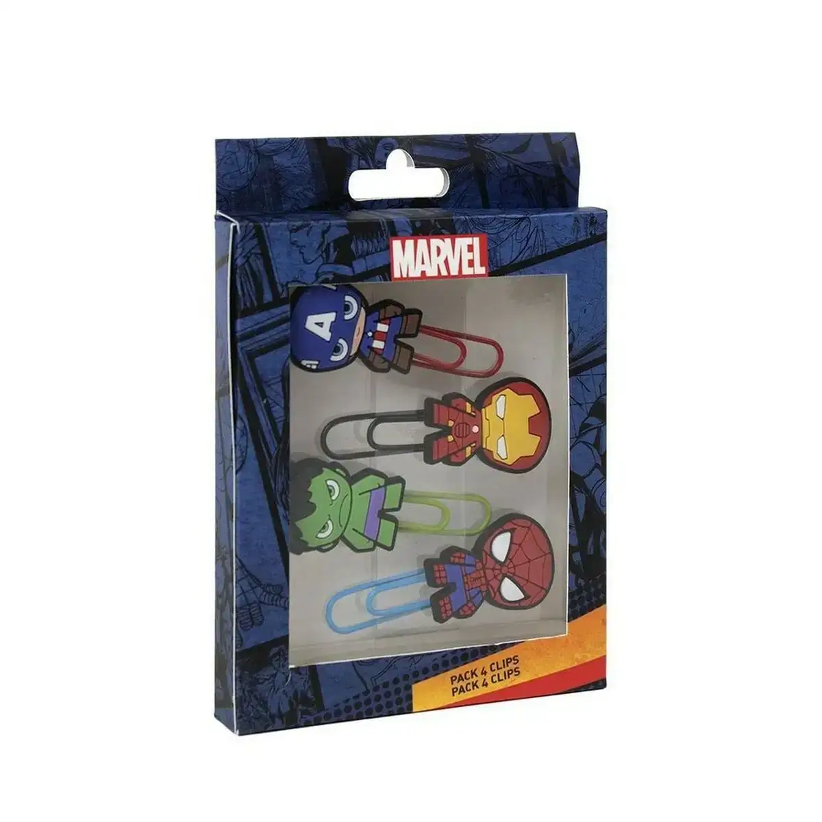 Trombones marvel 4 unites caoutchouc plastique_8990. DIAYTAR COTE D'IVOIRE - L'Art de Vivre le Shopping en Ligne. Découvrez notre plateforme intuitive et trouvez des produits qui vous inspirent et vous enchantent, à chaque clic.