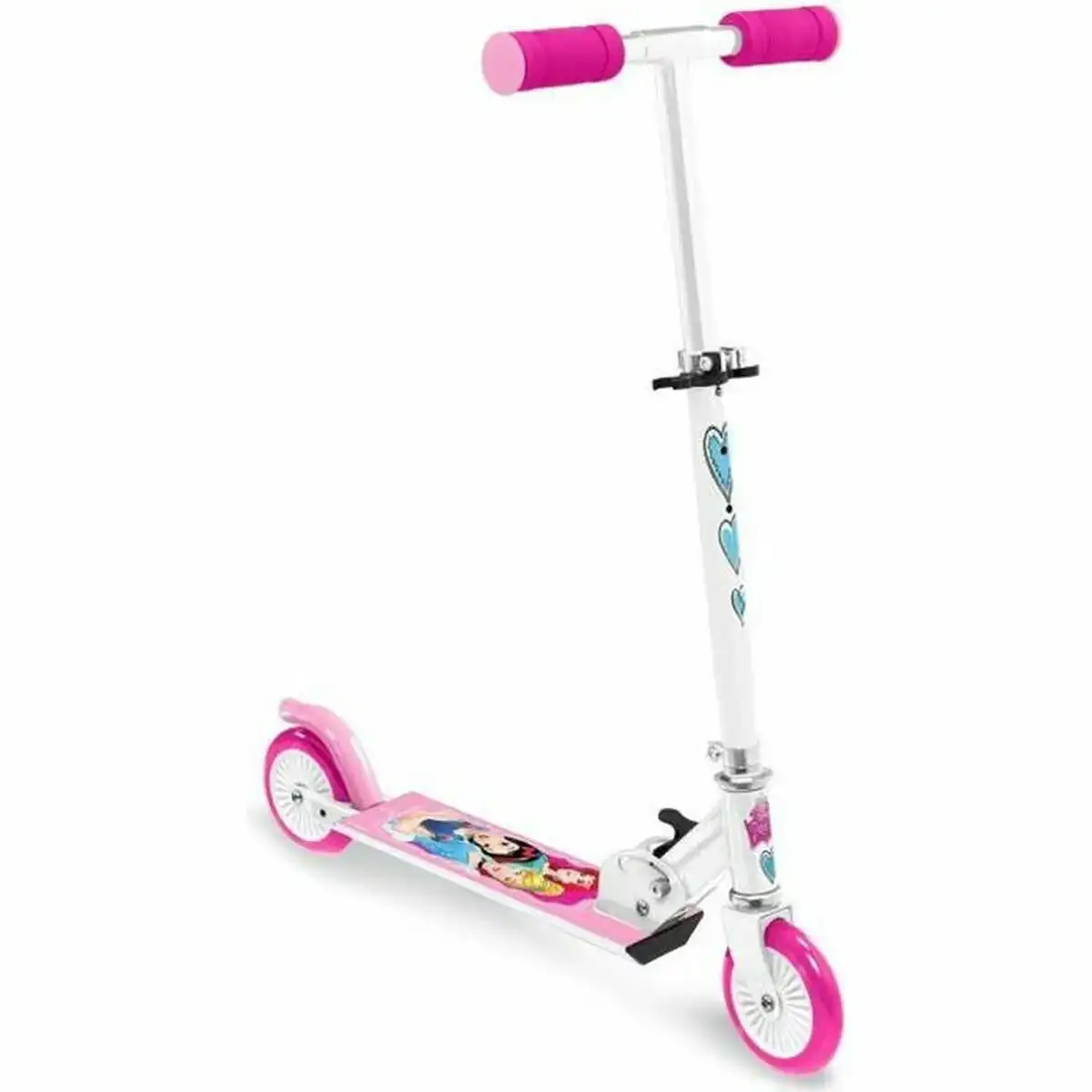Trottinette stamp princess rose_9031. DIAYTAR COTE D'IVOIRE - L'Art de Vivre en Couleurs et en Styles. Parcourez notre sélection et trouvez des articles qui reflètent votre personnalité et votre goût pour la vie.
