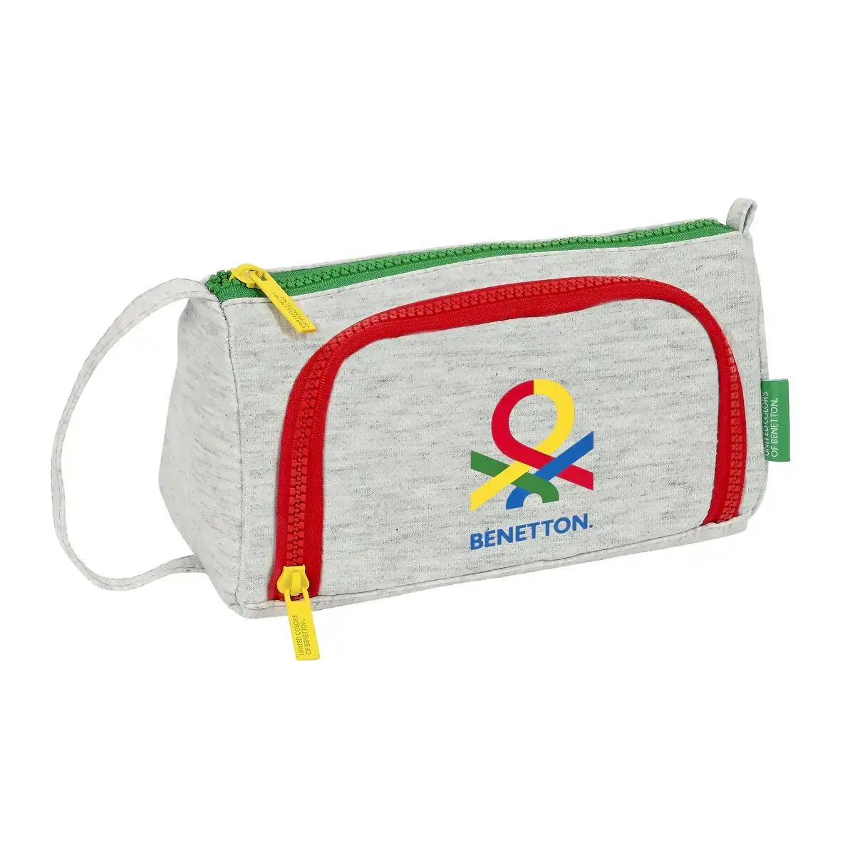 Trousse d ecolier benetton pop gris 20 x 11 x 8 5 cm_2443. Bienvenue chez DIAYTAR COTE D'IVOIRE - Où Choisir est un Voyage. Plongez dans notre plateforme en ligne pour trouver des produits qui ajoutent de la couleur et de la texture à votre quotidien.