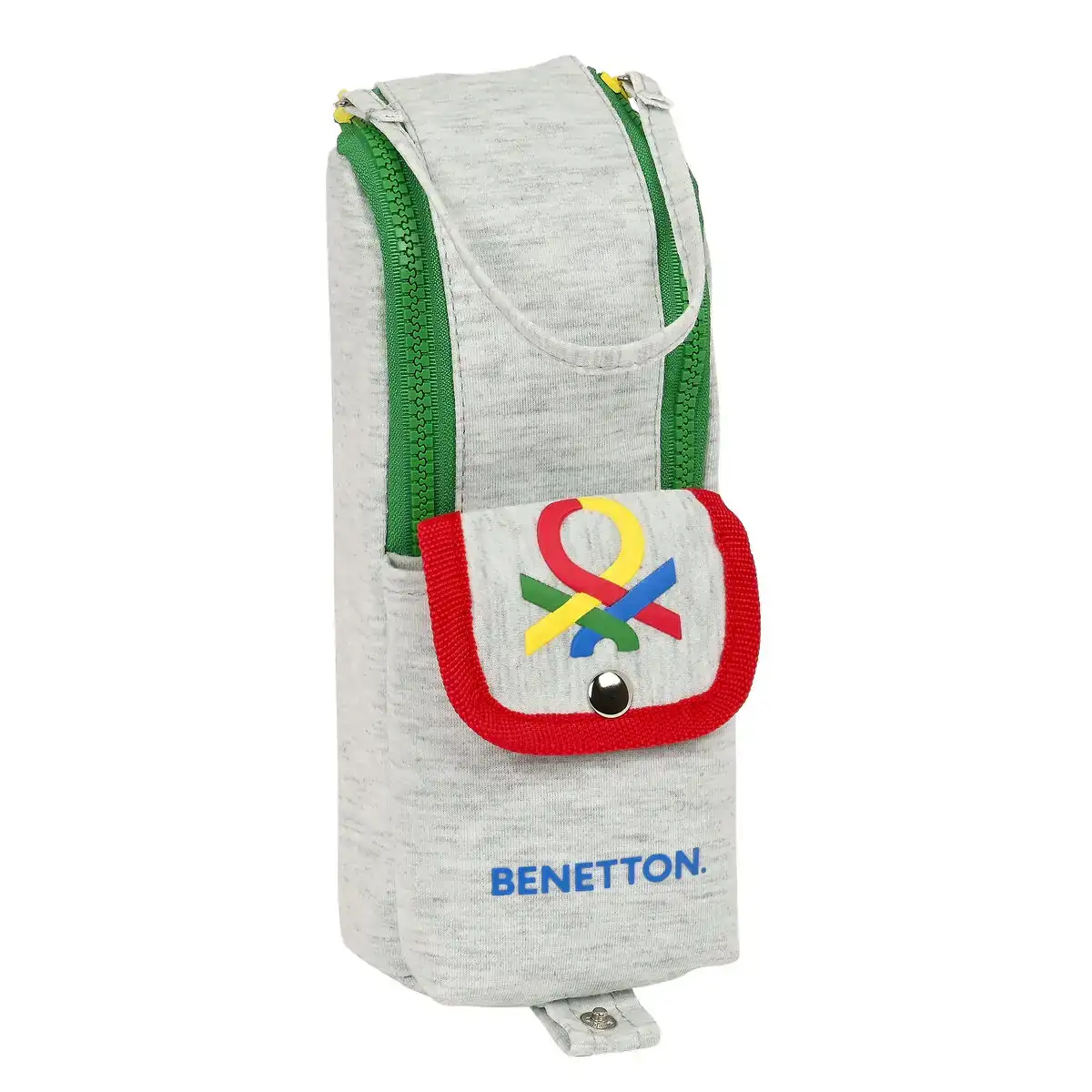 Trousse d ecolier benetton pop gris 6 x 21 x 6 cm _3284. DIAYTAR COTE D'IVOIRE - Là où la Beauté Rencontre la Fonctionnalité. Parcourez notre sélection pour trouver des produits qui allient esthétique et praticité, pour un quotidien sublimé.