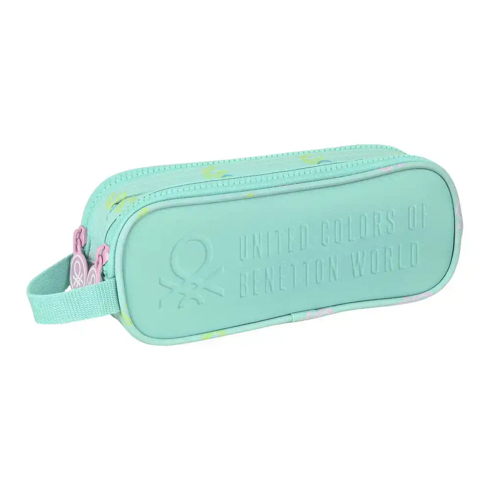 Trousse d ecolier benetton world menthe 21 x 8 x 6 cm _9896. DIAYTAR COTE D'IVOIRE - Votre Passage vers l'Élégance Accessible. Parcourez notre boutique en ligne pour trouver des produits qui vous permettent d'allier style et économies.