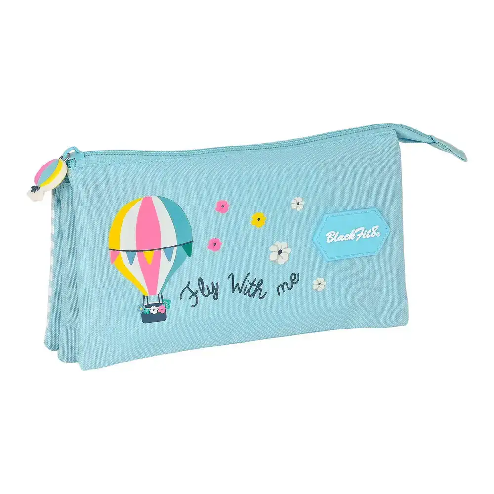 Trousse d ecolier blackfit8 fly with me blanc bleu ciel 22 x 12 x 3 cm_3881. Entrez dans l'Univers de DIAYTAR COTE D'IVOIRE - Où Chaque Produit a son Éclat Unique. Explorez notre gamme variée et choisissez des articles qui illuminent votre quotidien.