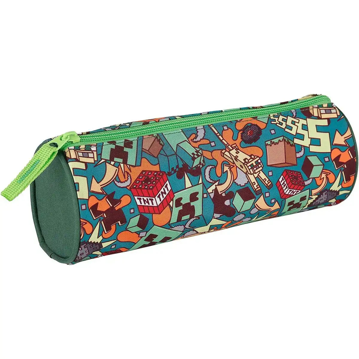 Trousse d ecolier cylindrique minecraft crazy 8 x 22 x 8 cm _9758. DIAYTAR COTE D'IVOIRE - L'Art de Vivre en Couleurs. Découvrez notre boutique en ligne et trouvez des produits qui ajoutent une palette vibrante à votre quotidien.