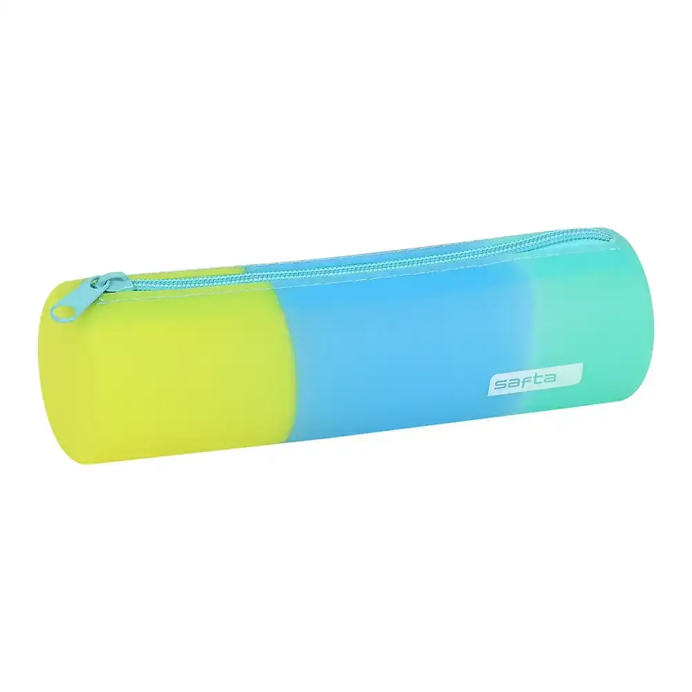Trousse d ecolier cylindrique safta bleu vert jaune 20 x 5 x 5 cm _2288. DIAYTAR COTE D'IVOIRE - Où la Tradition s'Harmonise avec le Moderne. Parcourez notre gamme diversifiée et choisissez des produits qui révèlent l'âme du Côte d'Ivoire.