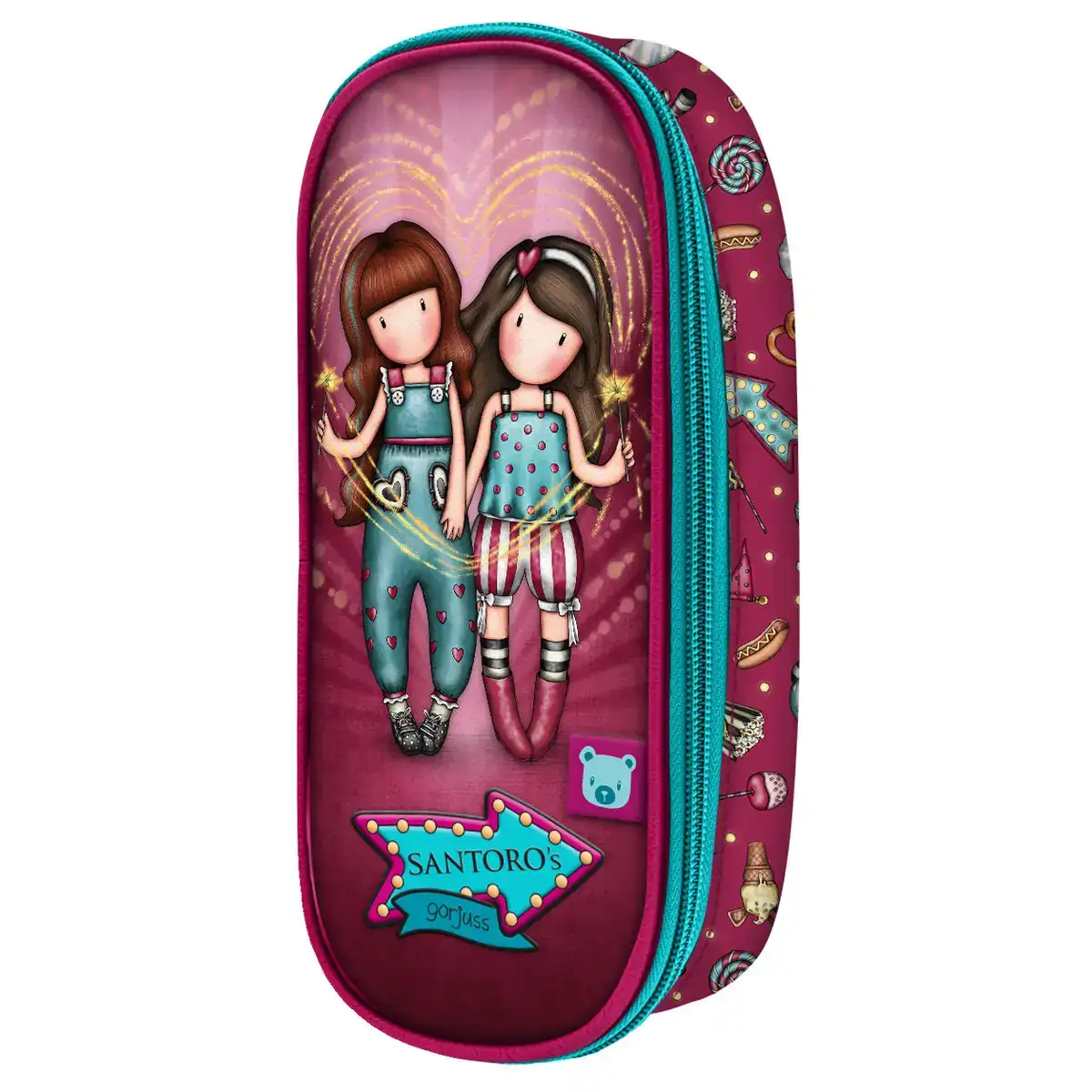 Trousse d ecolier gorjuss fireworks bordeaux 10 x 23 x 6 cm _9986. Bienvenue sur DIAYTAR COTE D'IVOIRE - Là où le Shopping Devient une Aventure. Explorez notre catalogue et dénichez des trésors qui élargiront votre horizon shopping.