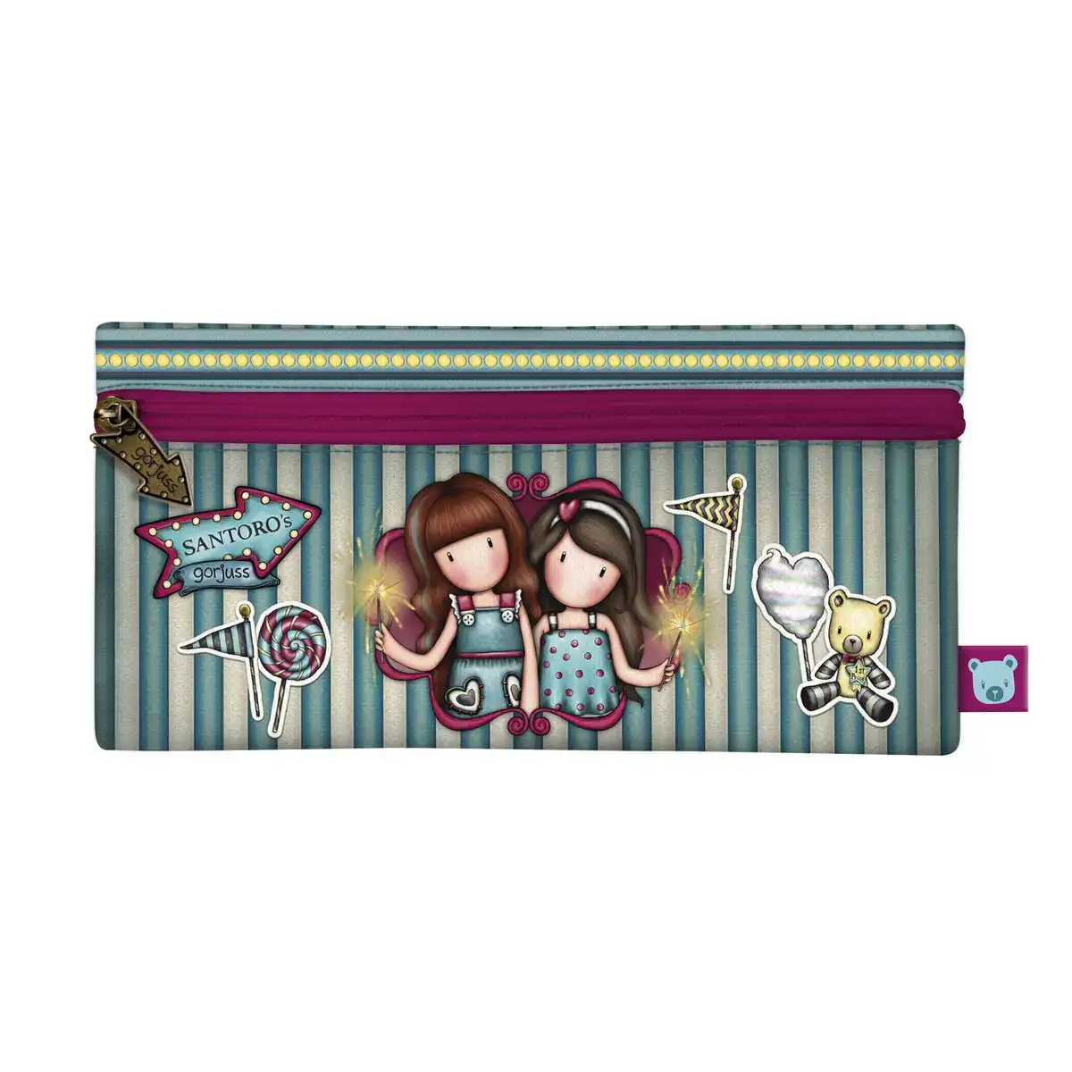 Trousse d ecolier gorjuss fireworks bordeaux 22 x 11 x 1 5 cm _9377. DIAYTAR COTE D'IVOIRE - Votre Passage vers le Chic et l'Élégance. Naviguez à travers notre boutique en ligne pour trouver des produits qui ajoutent une touche sophistiquée à votre style.