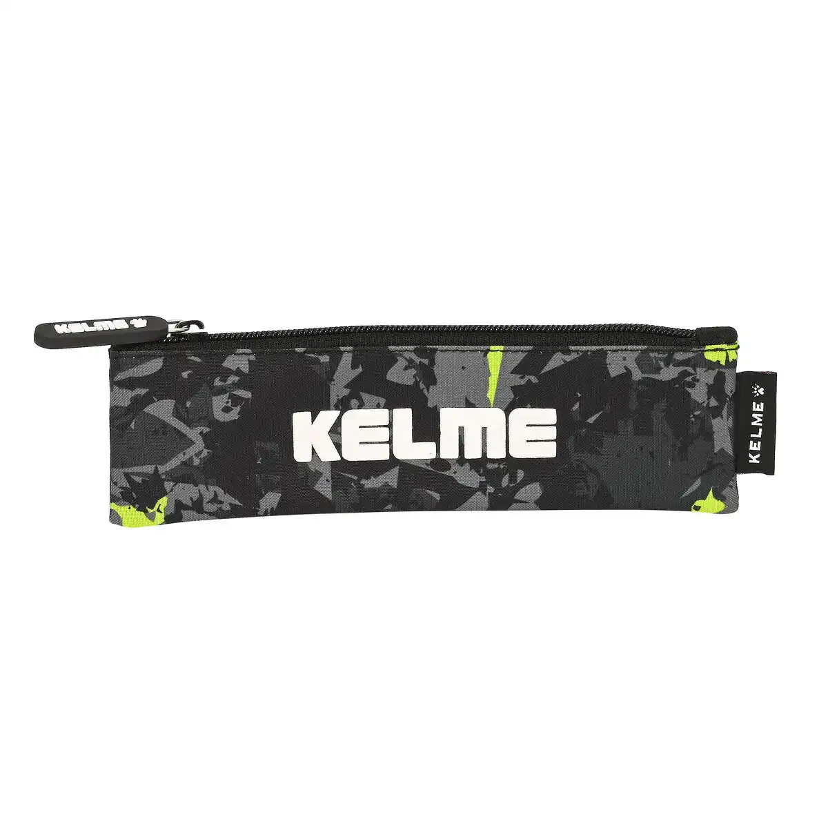 Trousse d ecolier kelme jungle noir gris citron 20 x 6 x 1 cm _3917. DIAYTAR COTE D'IVOIRE - L'Art de Magasiner sans Limites. Naviguez à travers notre collection diversifiée pour trouver des produits qui élargiront vos horizons shopping.