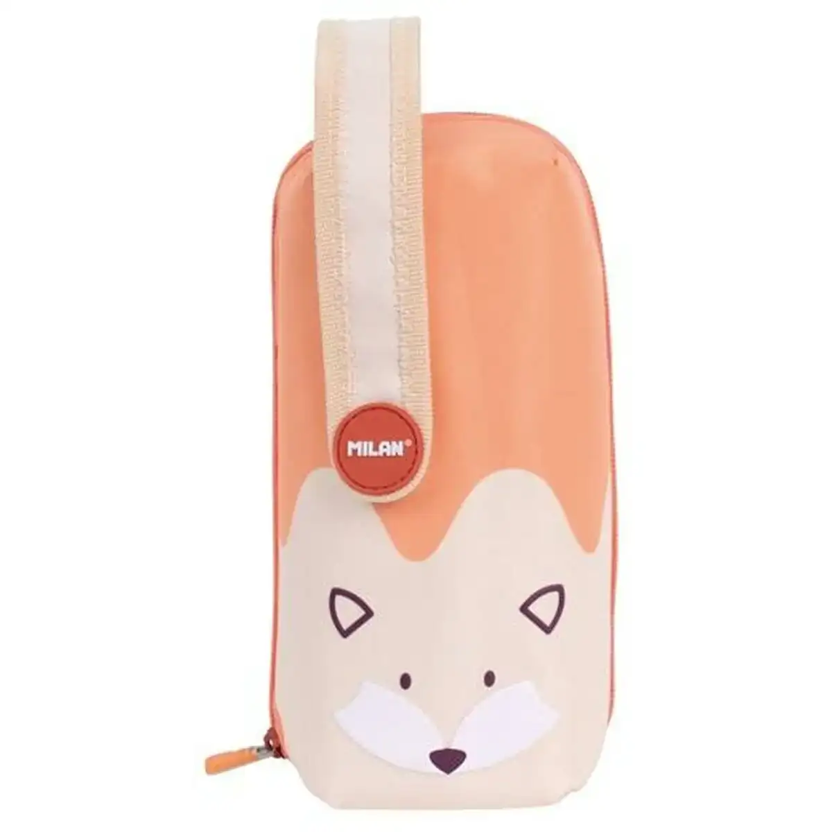 Trousse d ecolier milan animals orange 22 5 x 11 5 x 11 cm_7009. DIAYTAR COTE D'IVOIRE - Votre Destination Shopping Inspirante. Explorez notre catalogue pour trouver des articles qui stimulent votre créativité et votre style de vie.