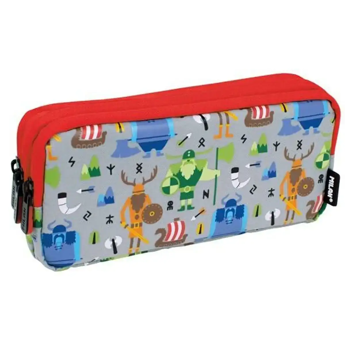 Trousse d ecolier milan vikings 20 x 11 x 6 5 cm_1839. DIAYTAR COTE D'IVOIRE - Votre Destination Shopping pour Tous. Parcourez notre boutique en ligne et découvrez une variété de produits pour satisfaire tous vos besoins et désirs.