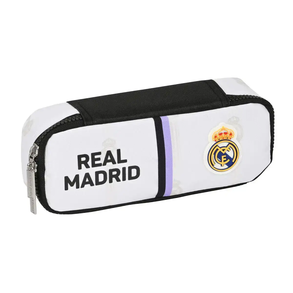 Trousse d ecolier real madrid c f noir blanc 22 x 5 x 8 cm _7867. DIAYTAR COTE D'IVOIRE - Là où l'Élégance Devient un Mode de Vie. Naviguez à travers notre gamme et choisissez des produits qui apportent une touche raffinée à votre quotidien.