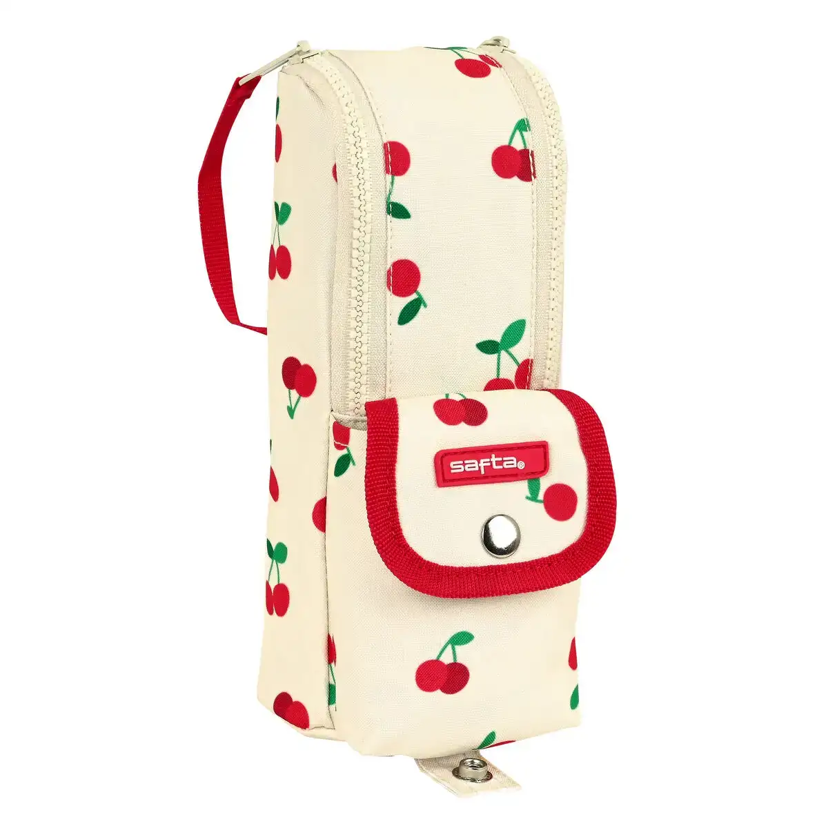 Trousse d ecolier safta cherry beige 6 x 21 x 6 cm _6438. DIAYTAR COTE D'IVOIRE - Votre Source de Découvertes Shopping. Découvrez des trésors dans notre boutique en ligne, allant des articles artisanaux aux innovations modernes.