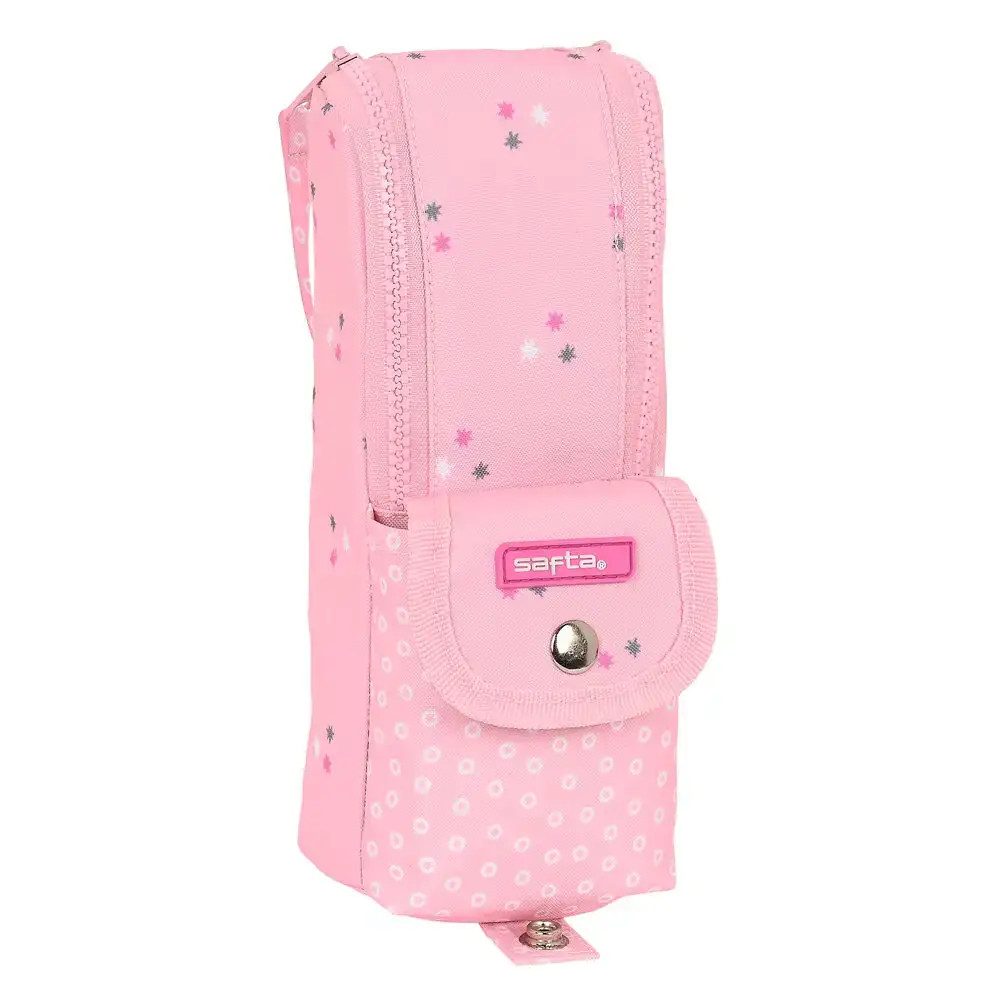 Trousse d ecolier safta love yourself rose 6 x 21 x 6 cm _1432. DIAYTAR COTE D'IVOIRE - Où Chaque Produit a son Histoire. Découvrez notre gamme de produits, chacun portant en lui le récit de l'artisanat et de la passion, pour vous offrir une expérience de shopping authentique.