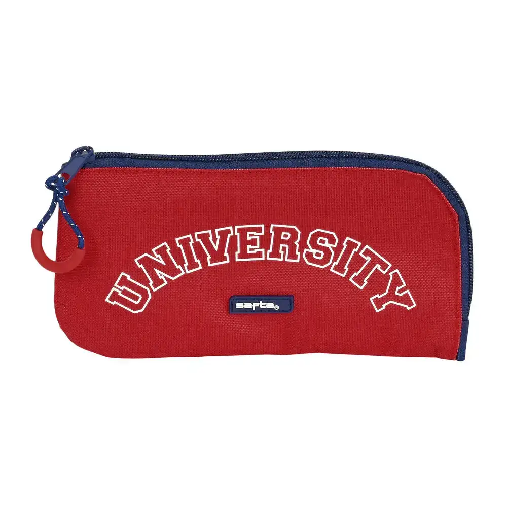 Trousse d ecolier safta university rouge blue marine 23 x 11 x 1 cm _4969. DIAYTAR COTE D'IVOIRE - Où le Shopping est un Plaisir Engagé. Parcourez notre catalogue et choisissez des produits qui respectent vos valeurs et vos attentes.